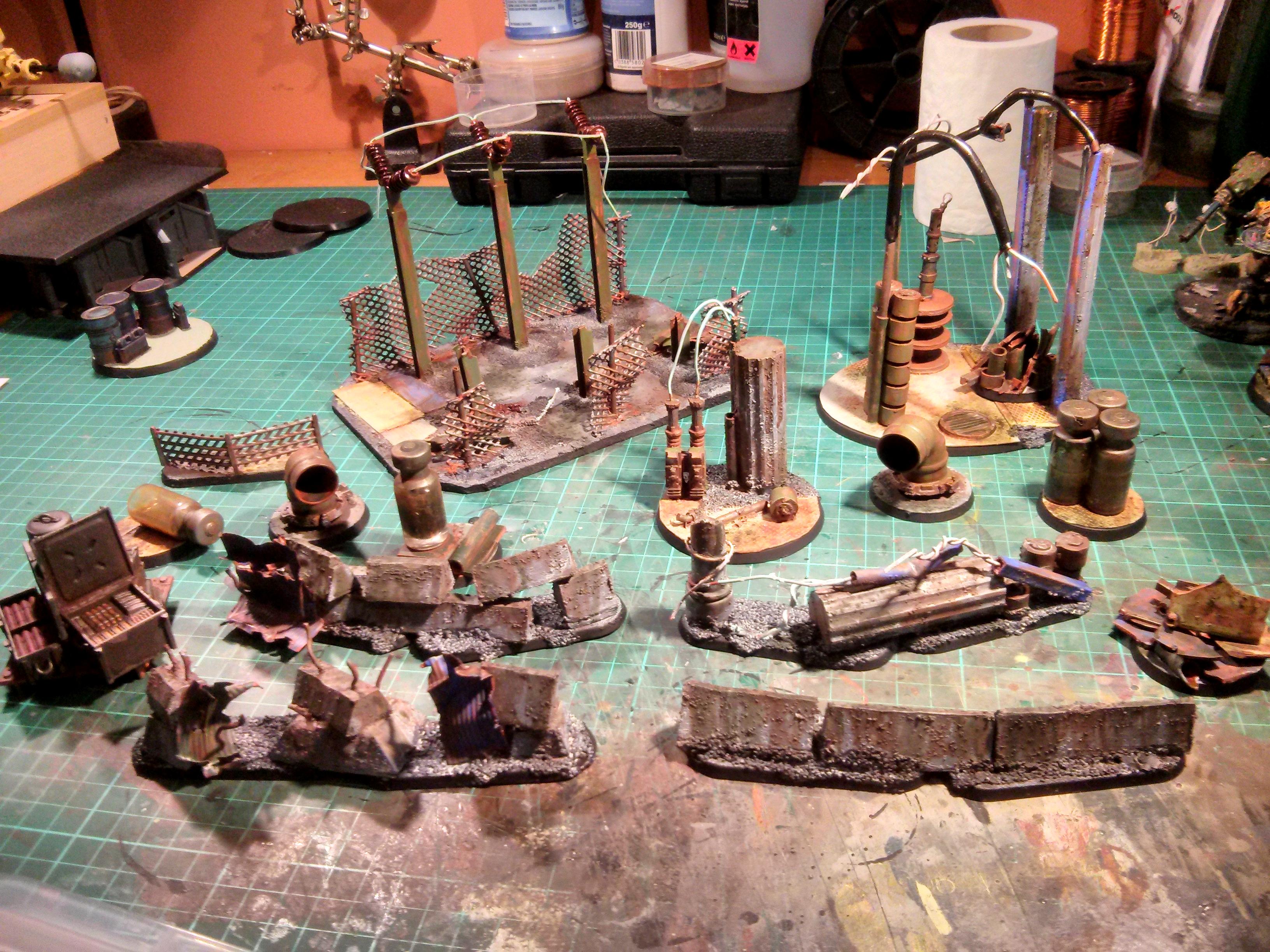 Collected Underhive Scenery