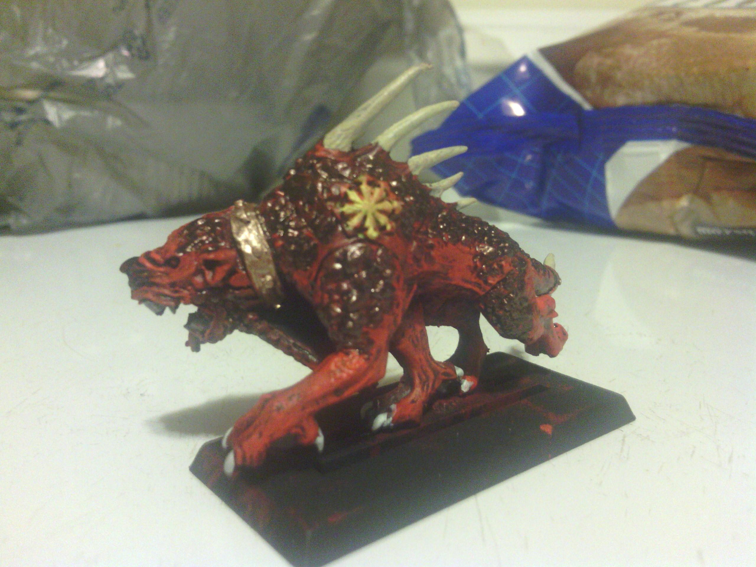 Chaos, Daemons, Flesh Hound, Khorne