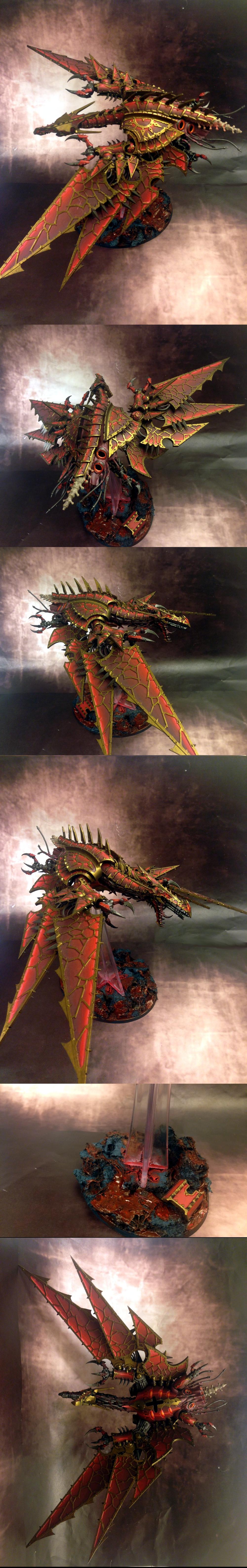 Aosol, Chaos, Chaos Space Marines, Heldrake, Warhammer 40,000