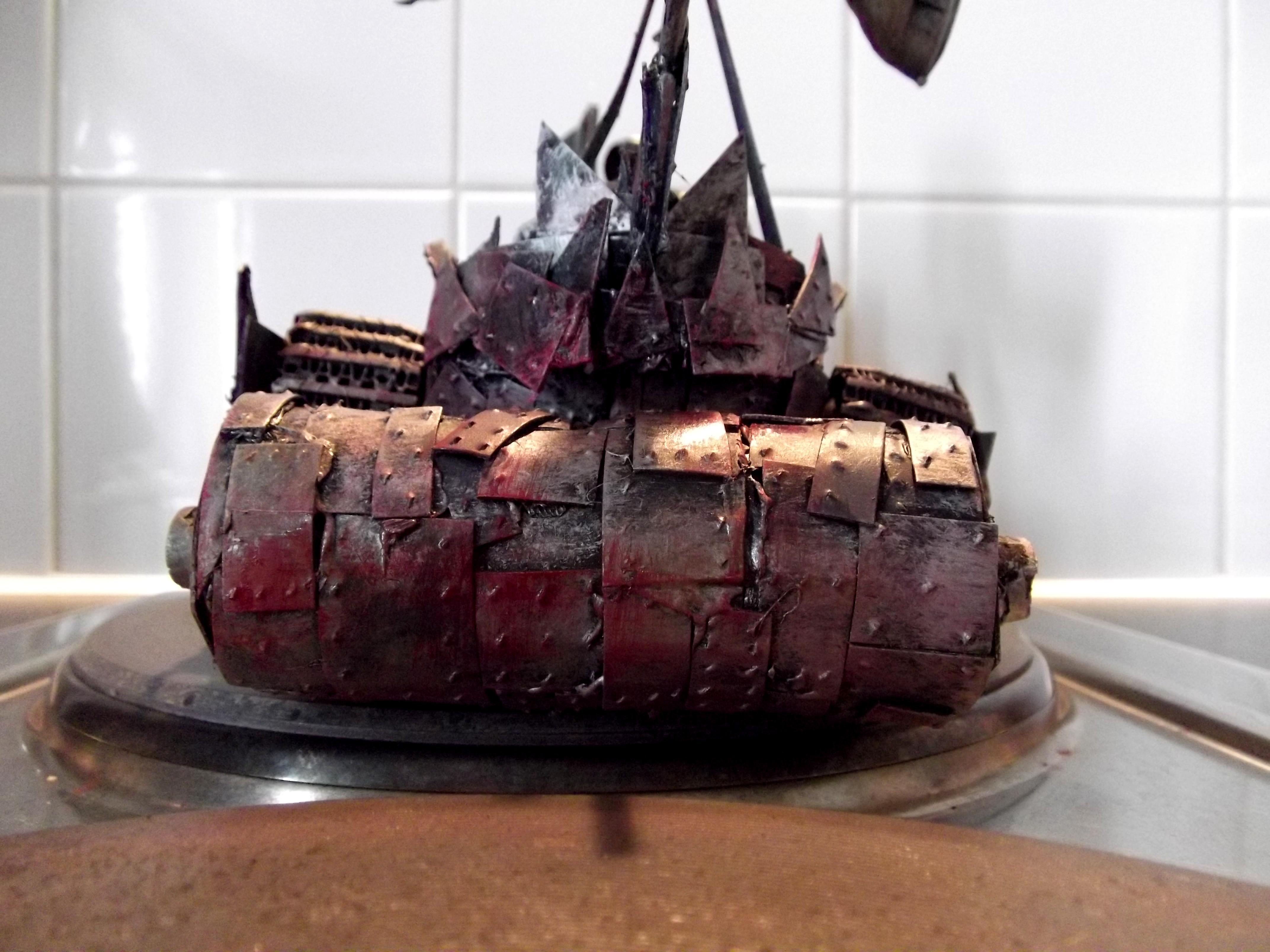 Battlewagon, Conversion, Deffrolla, Freebooter, Looted, Orky, Pirate Freeboota, Scratch Build, Ship