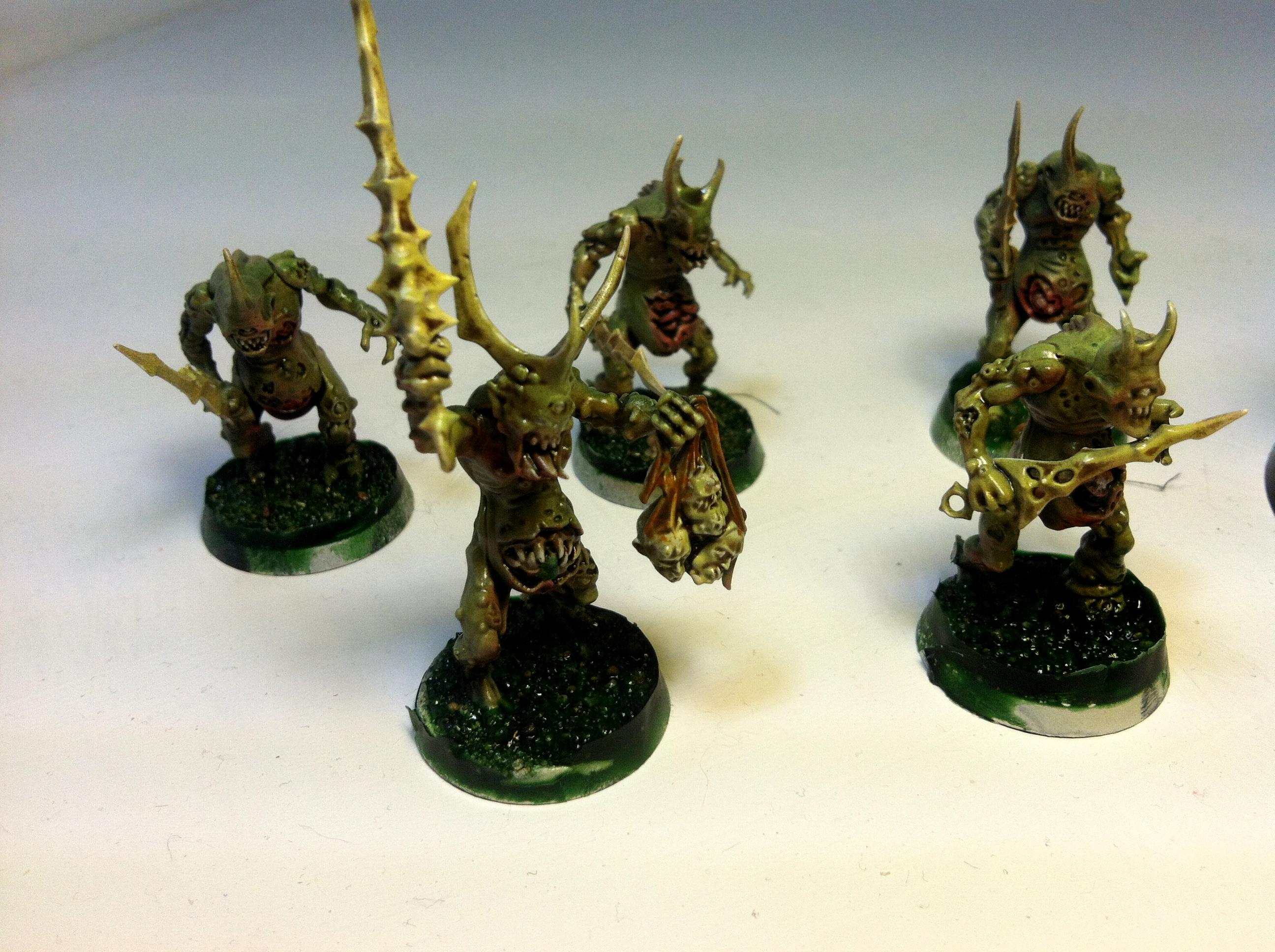 Chaos, Chaos Daemons, Nurgle, Plaguebearers