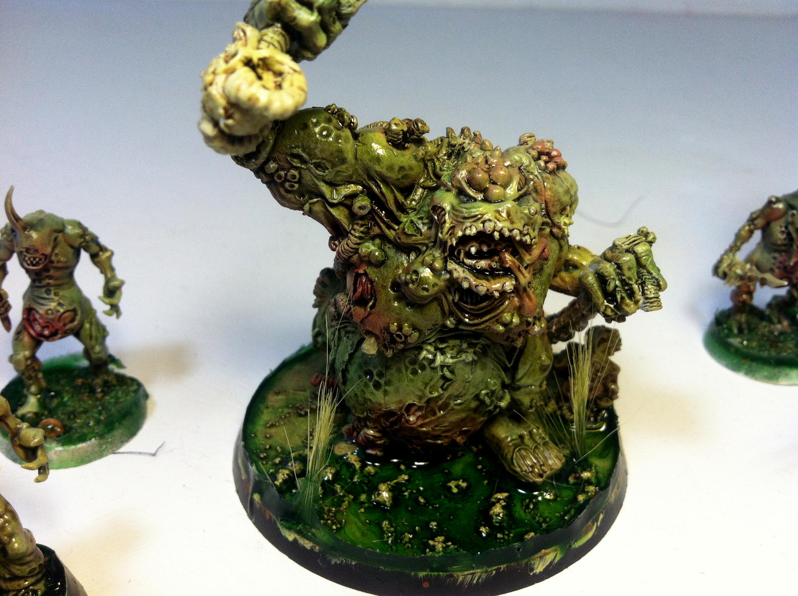 Airbrush, Chaos, Chaos Daemons, Great Unclean One, Nurgle