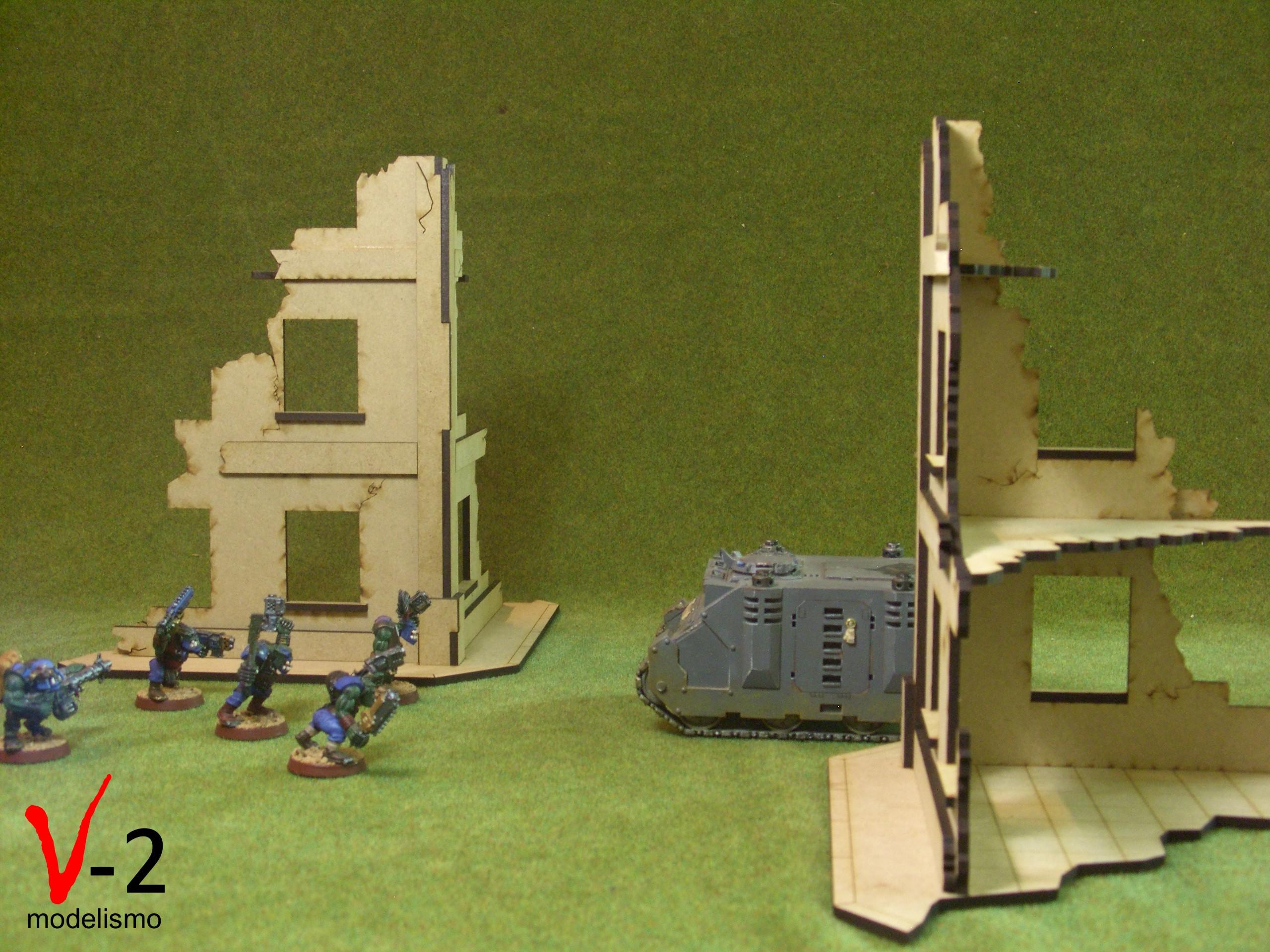 Corner in ruins