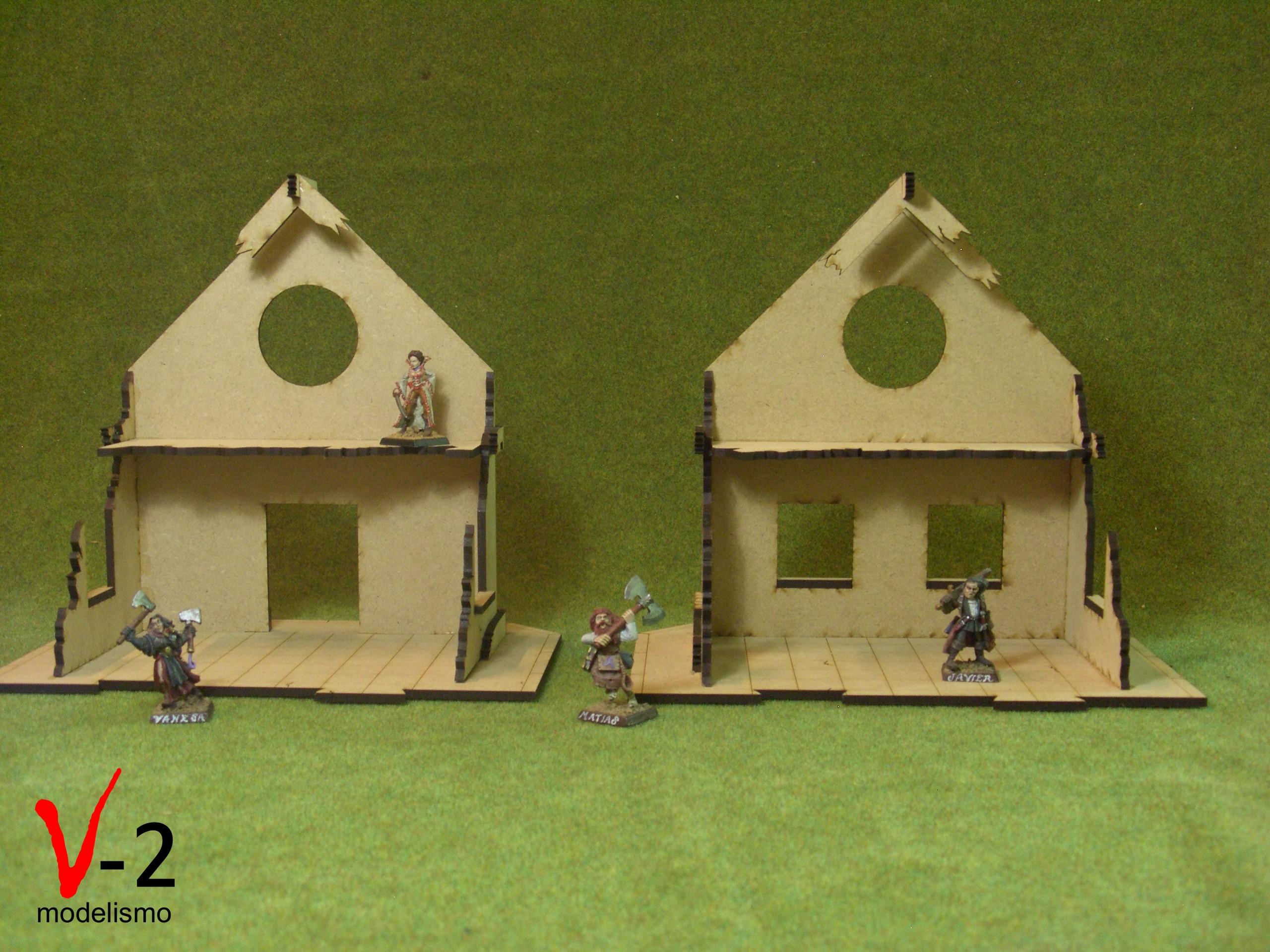 Small house in ruins