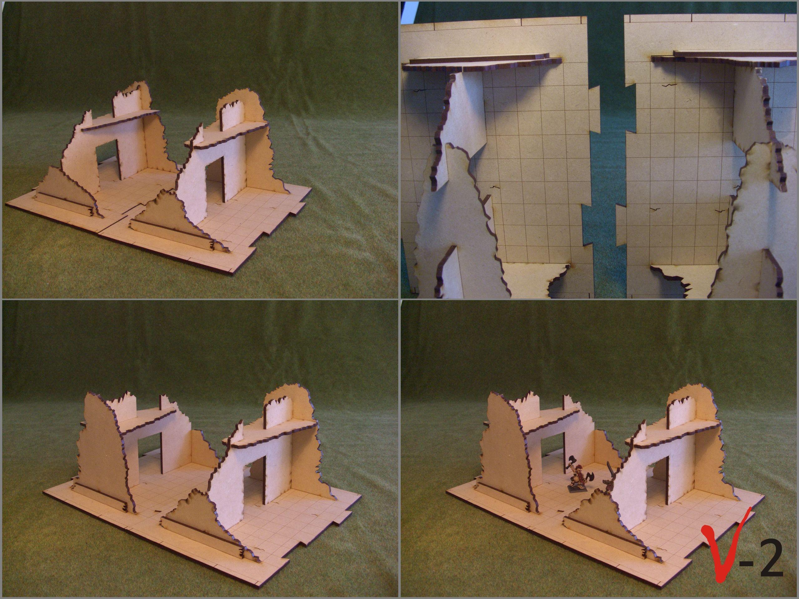 Work In Progress, house in ruins