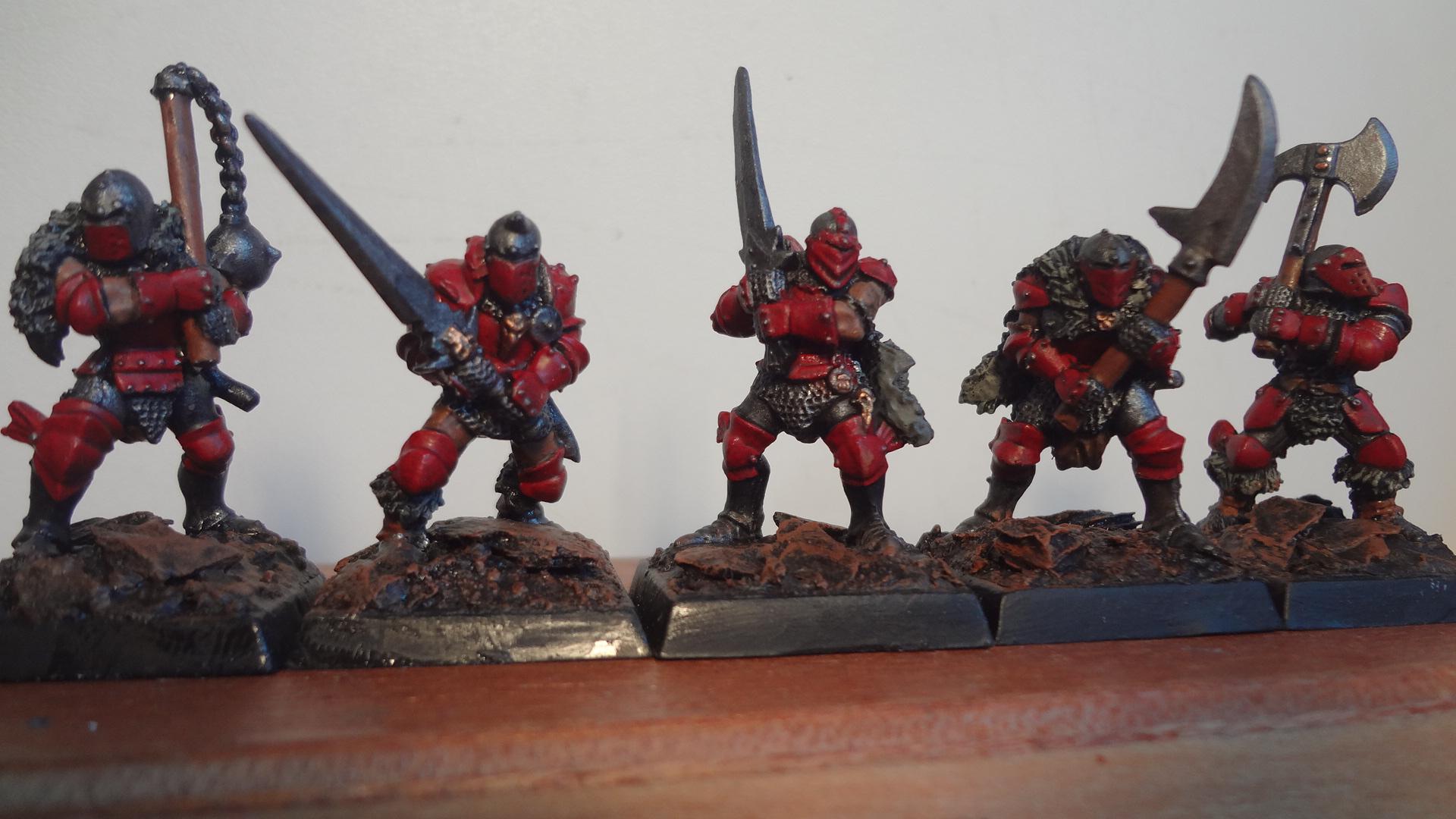 Dipped, Fantasy Warriors, Grenadier, Vintage, Warhammer Fantasy