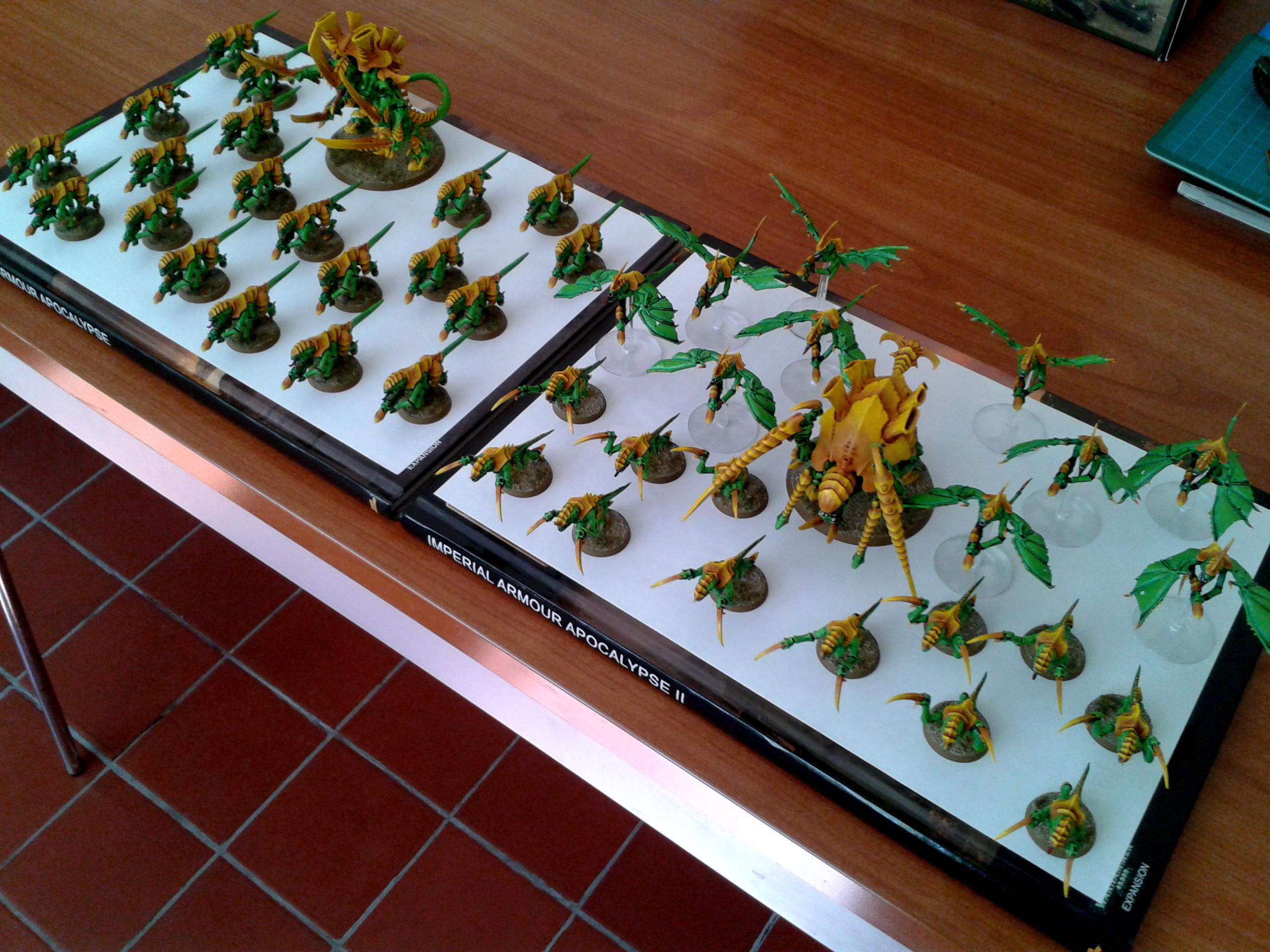 Green, Tty, Tyranids, Yellow