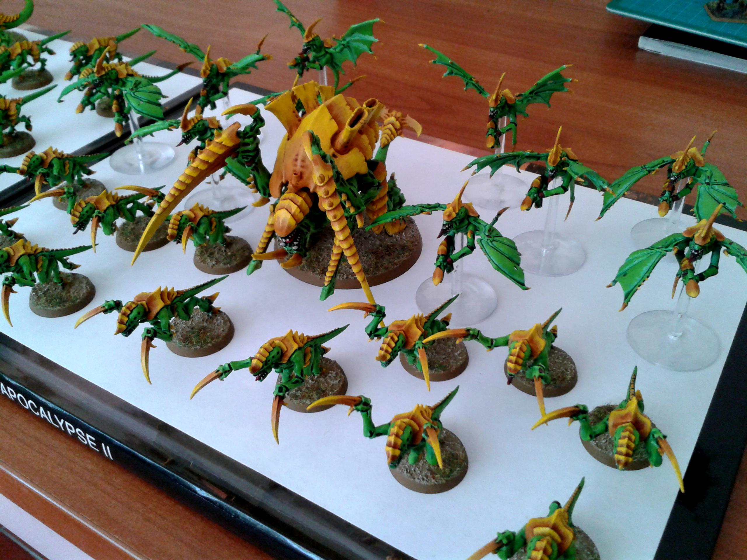 Green, Tty, Tyranids, Yellow