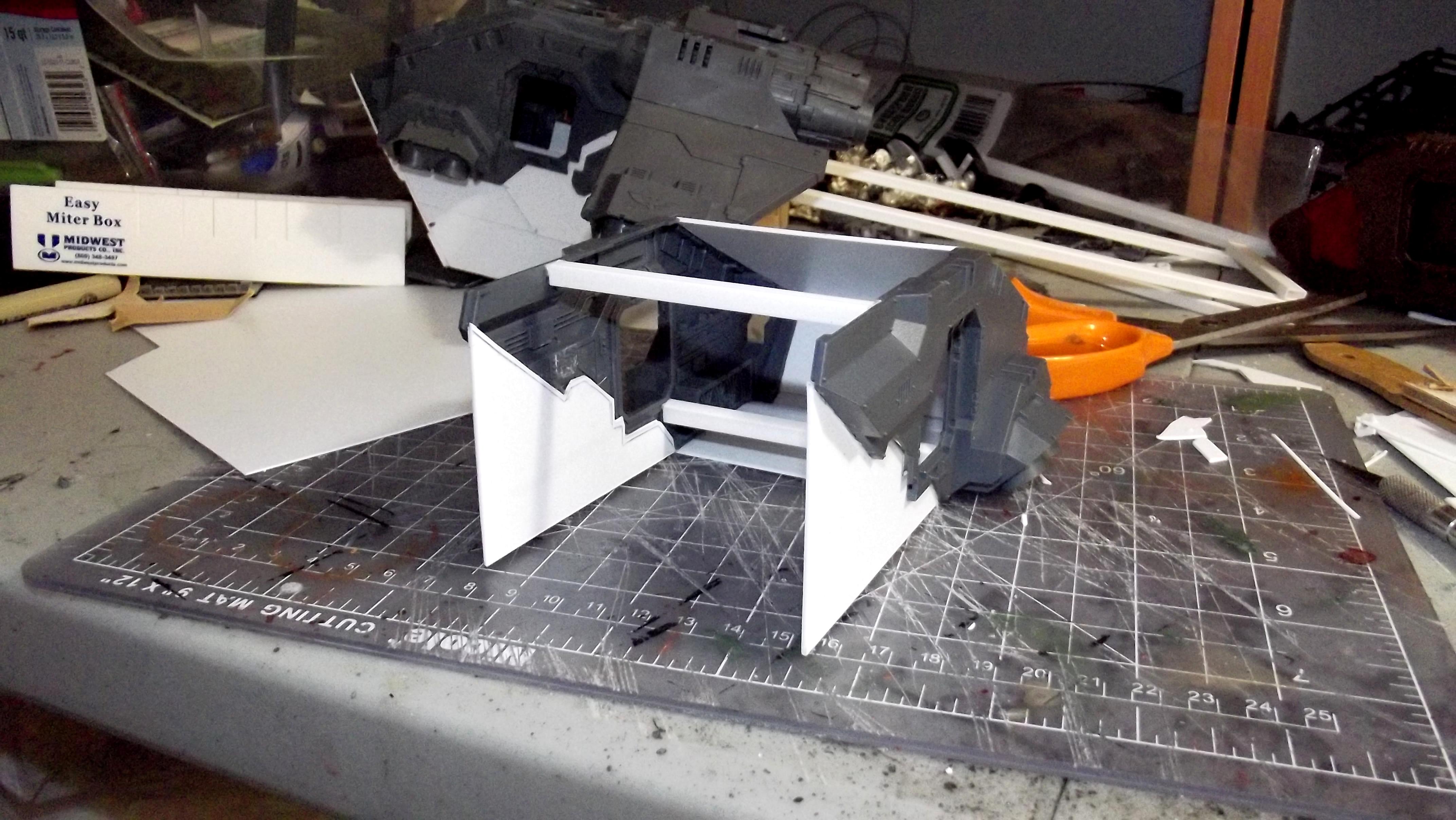 Stormraven, Thunderhawk Transporter, Work In Progress