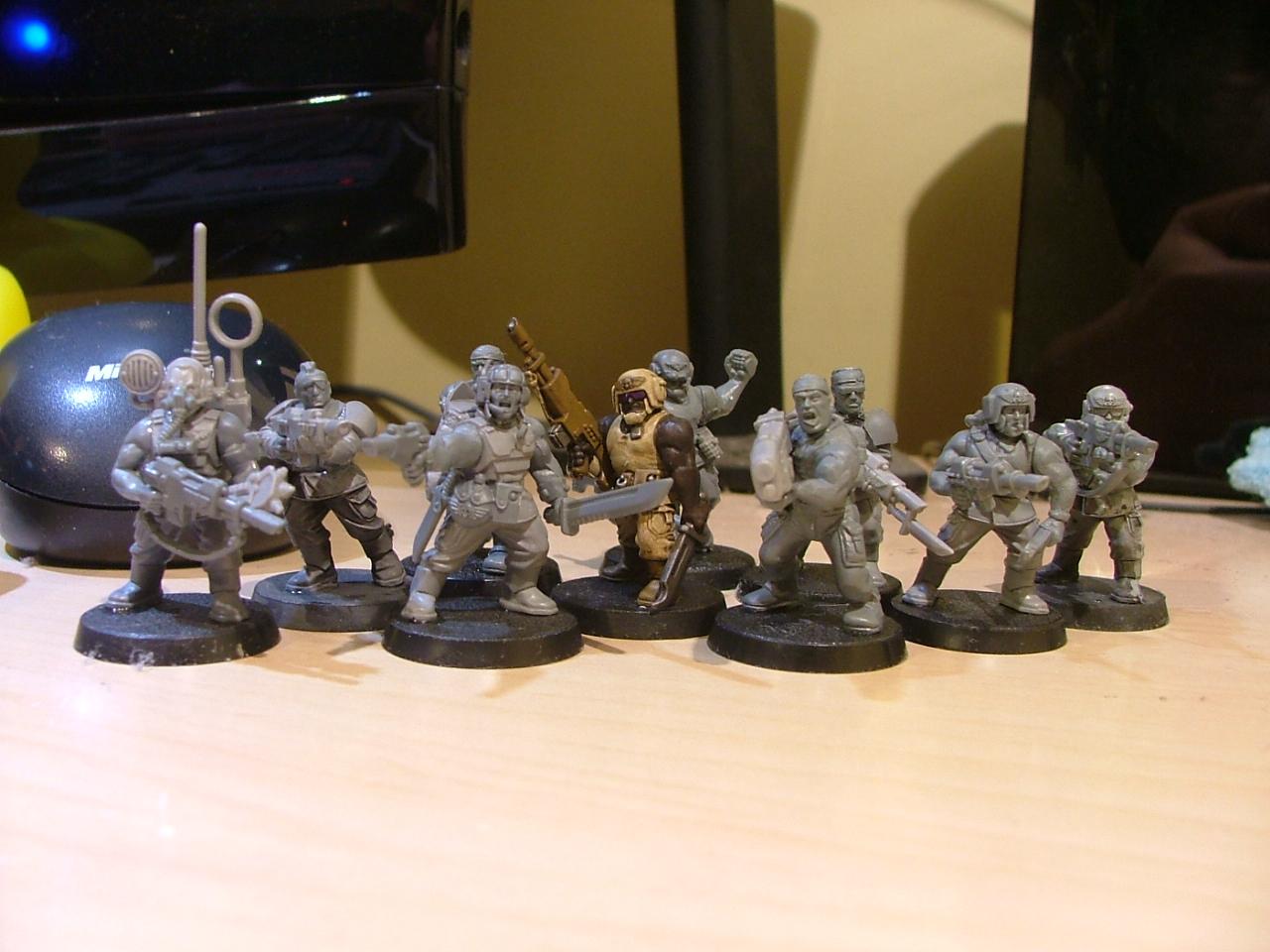 first built infantry squad