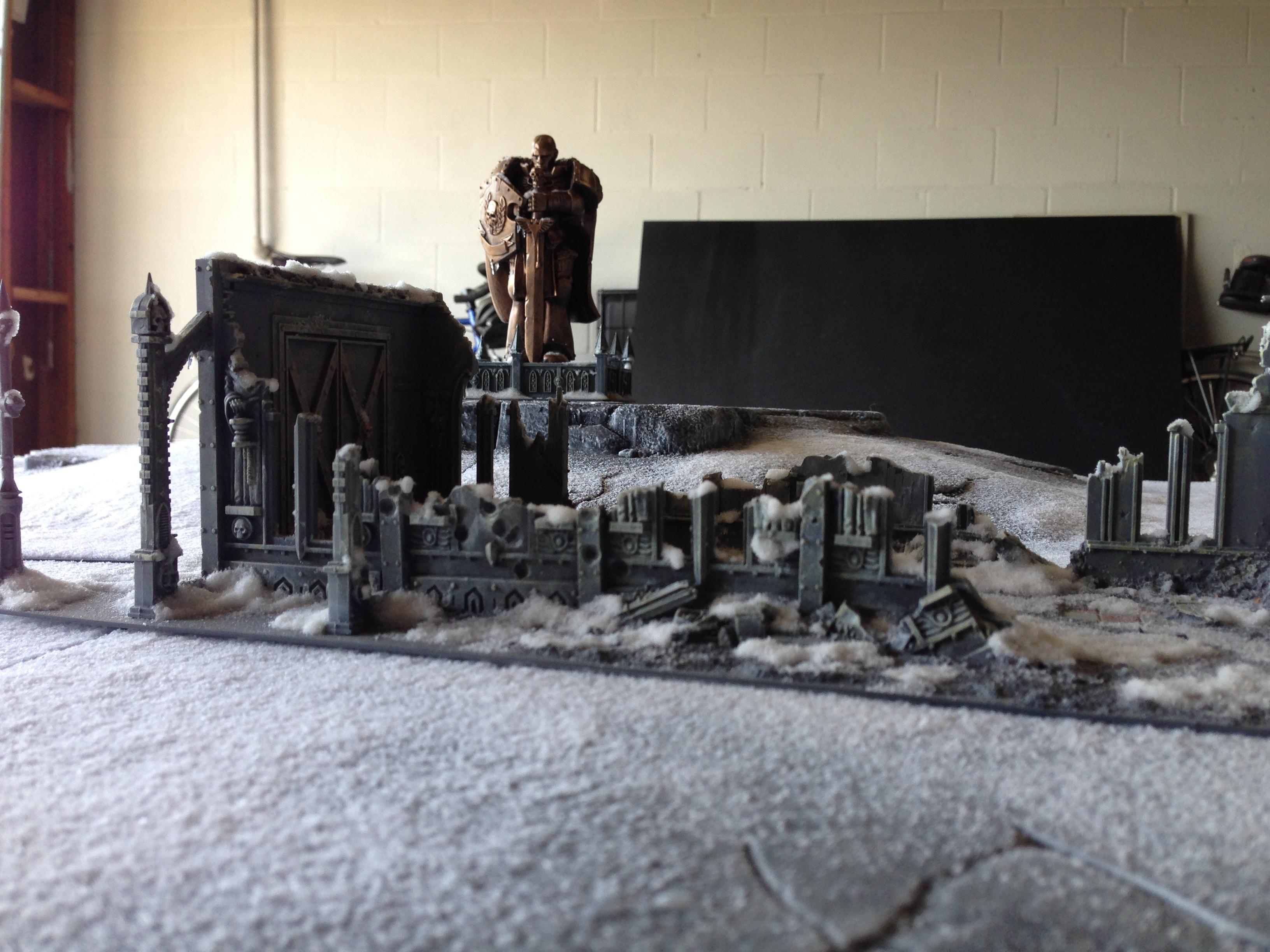 Battle, Board, Game Table, Realm, Snow, Terrain