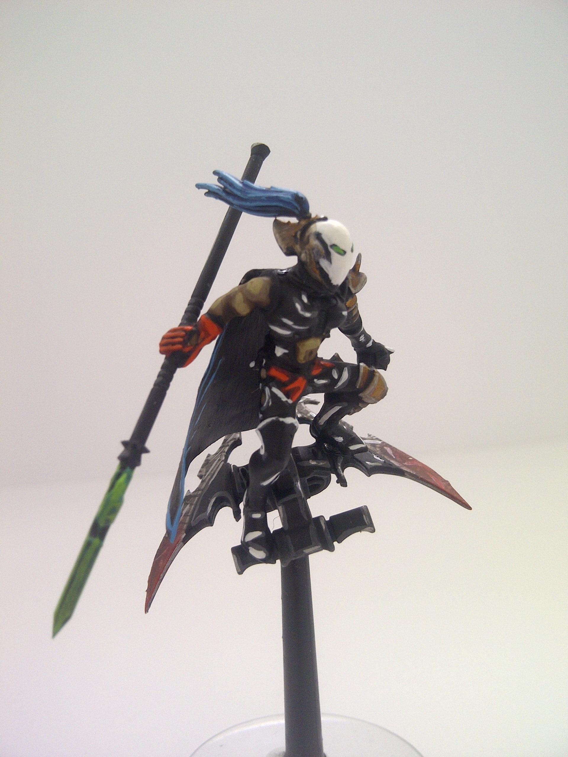 Baron Sathonyx, Dark Eldar, Eldar, Evil, Hellion, Kitbash, Skyboard