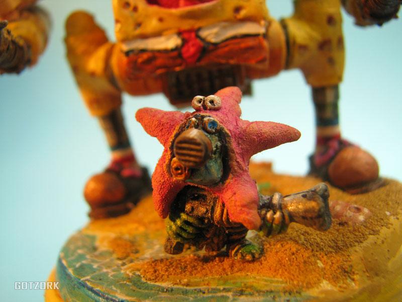 Conversion, Dreadnought, Gotzork, Humor, Killa Kans, Miniature, Orcs, Orks, Scratch Build, Warhammer40000, Wk40