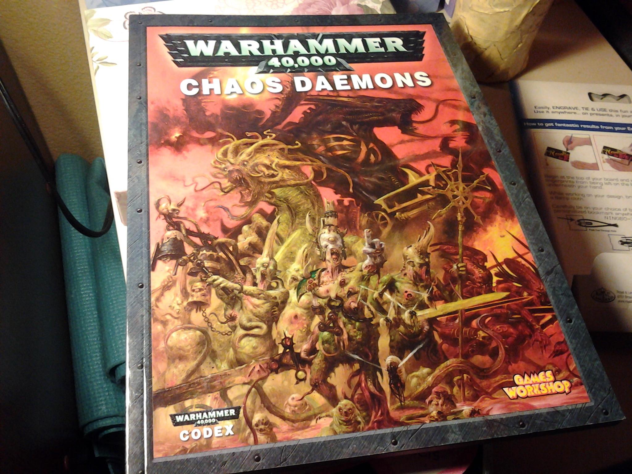Chaos Daemons, Chaos Space Marines, Swap Shop, Warhammer 40,000, Warhammer Fantasy