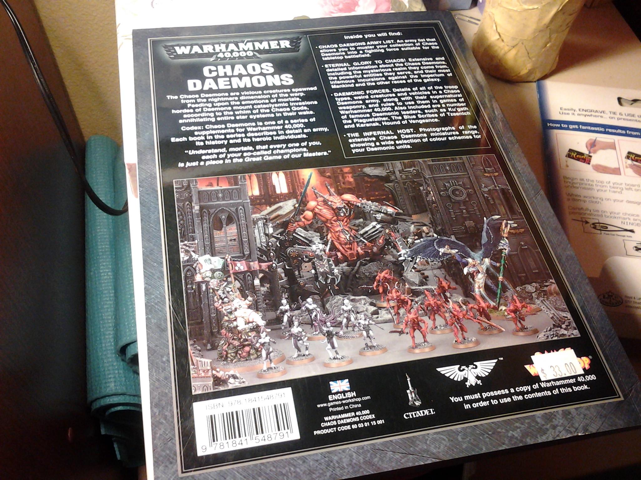 Chaos Daemons, Chaos Space Marines, Swap Shop, Warhammer 40,000, Warhammer Fantasy