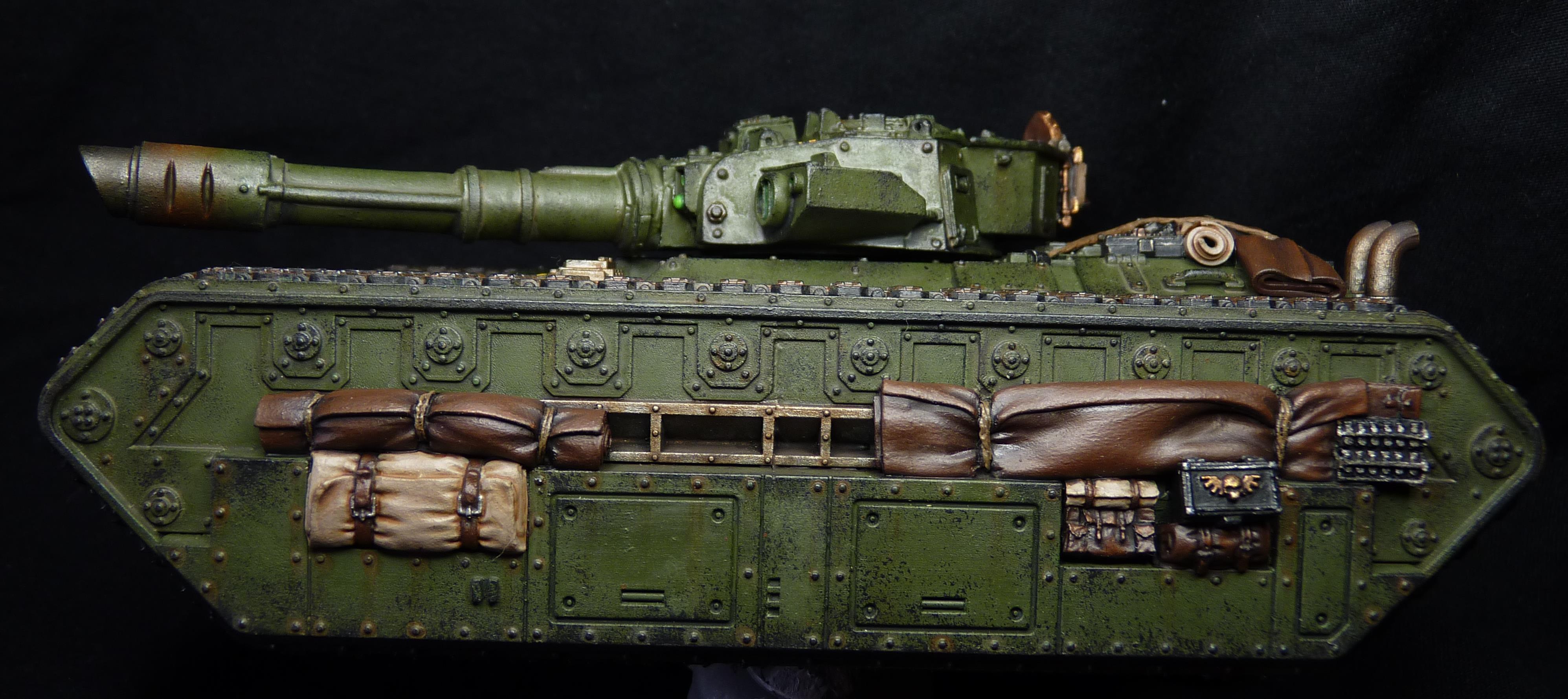 Chimera, Imperial Guard, Warhammer 40,000, Weathered
