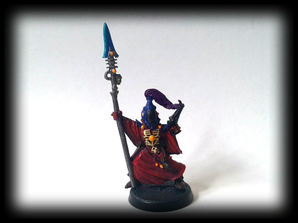 Eldar, Object Source Lighting, Singing Spear, Warlock