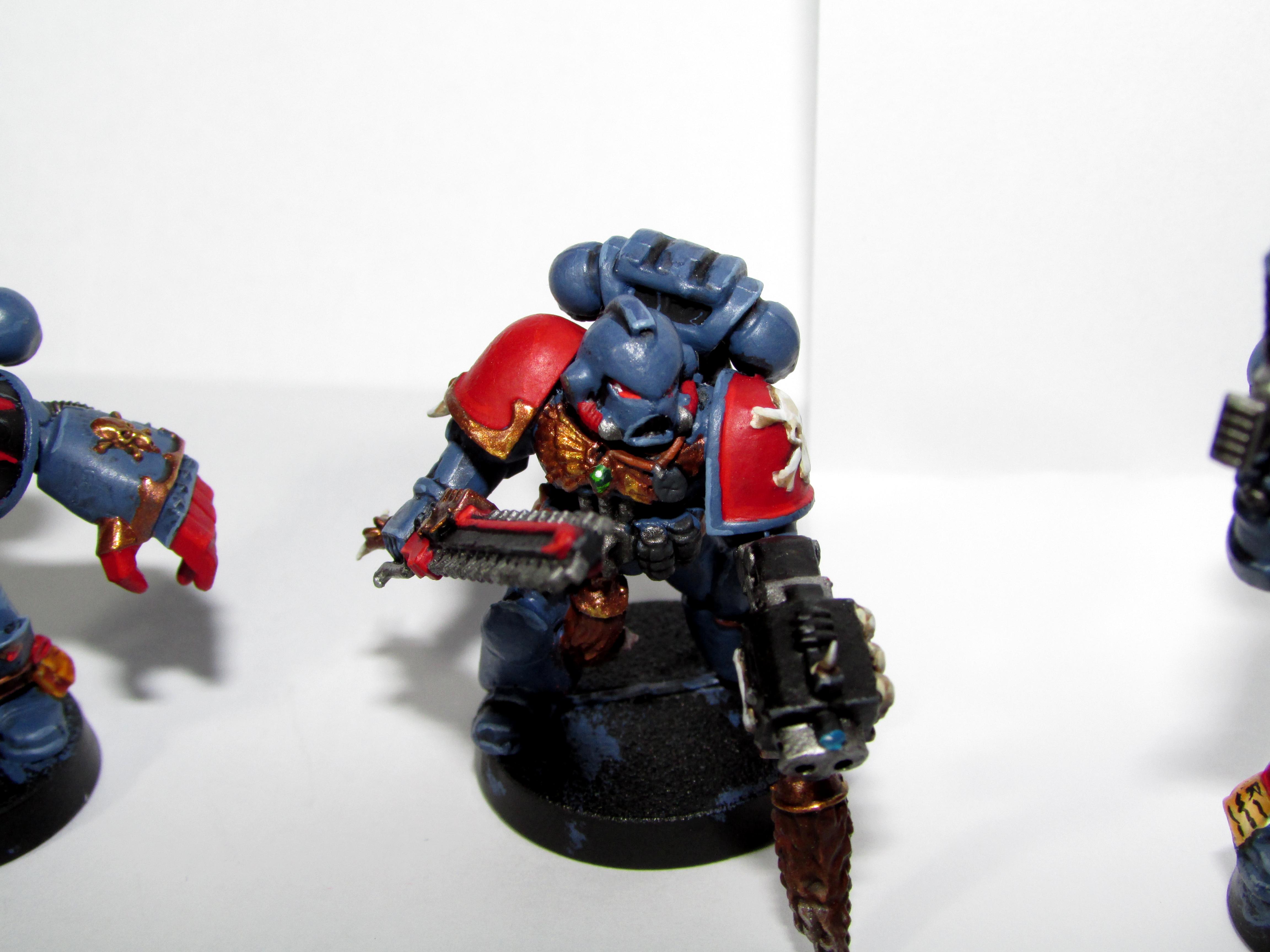 Grey Hunter, Iom, Red Markings, Space Marines, Space Wolves