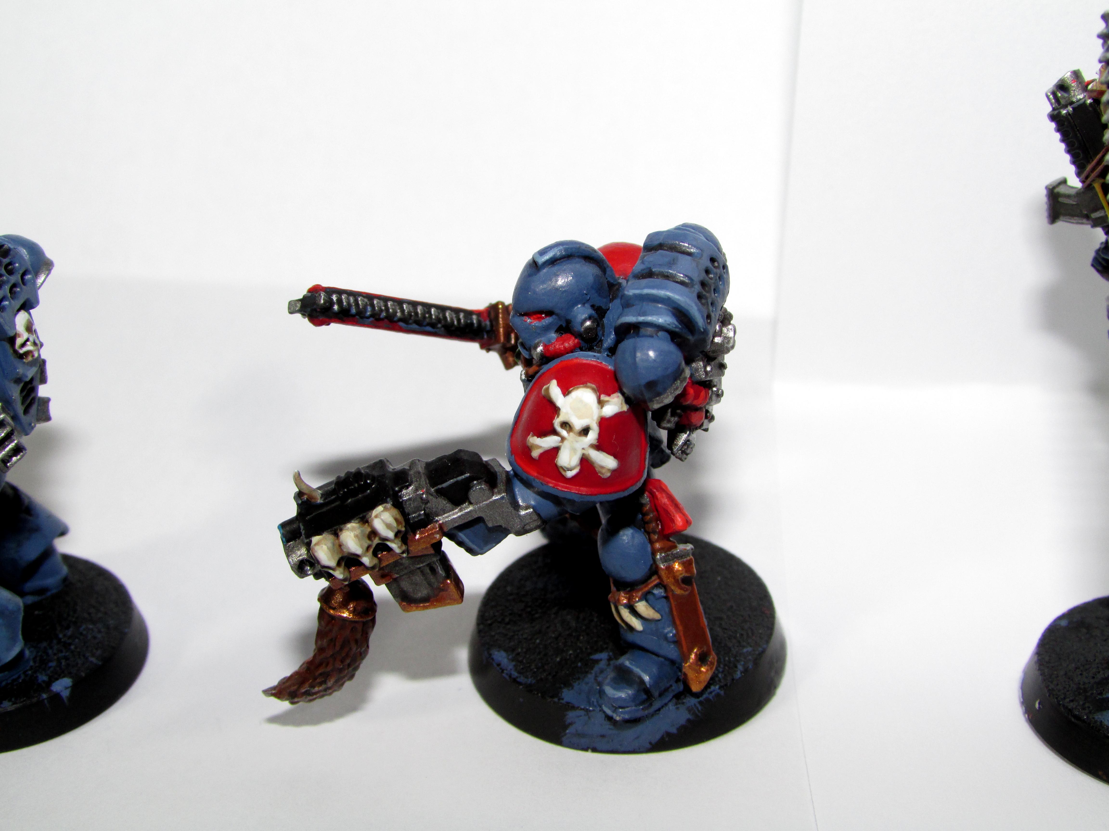Grey Hunter, Iom, Red Markings, Space Marines, Space Wolves