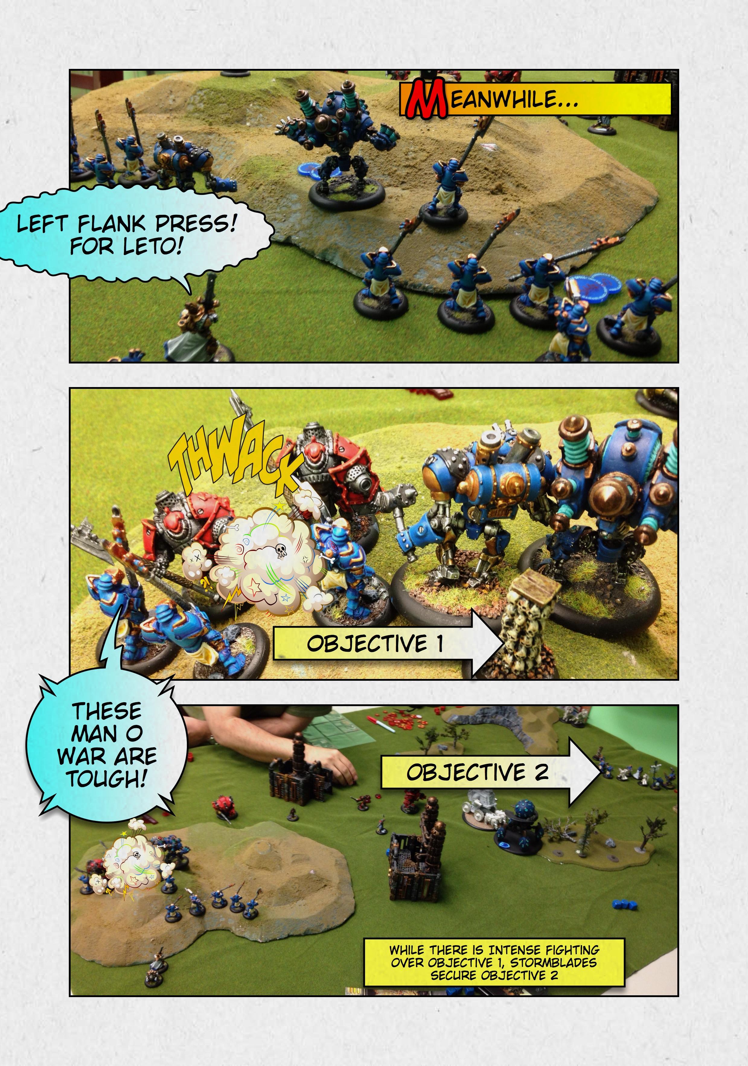 Battle Report, Cygnar, Khador, Warmachine