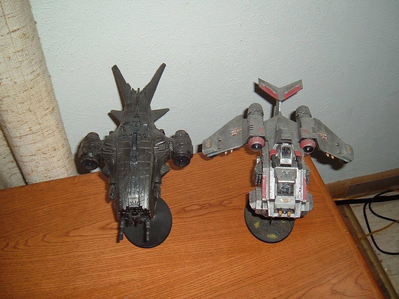 Grey Knights, Hunter Killer, Stormraven, Terminator Armor, Toy