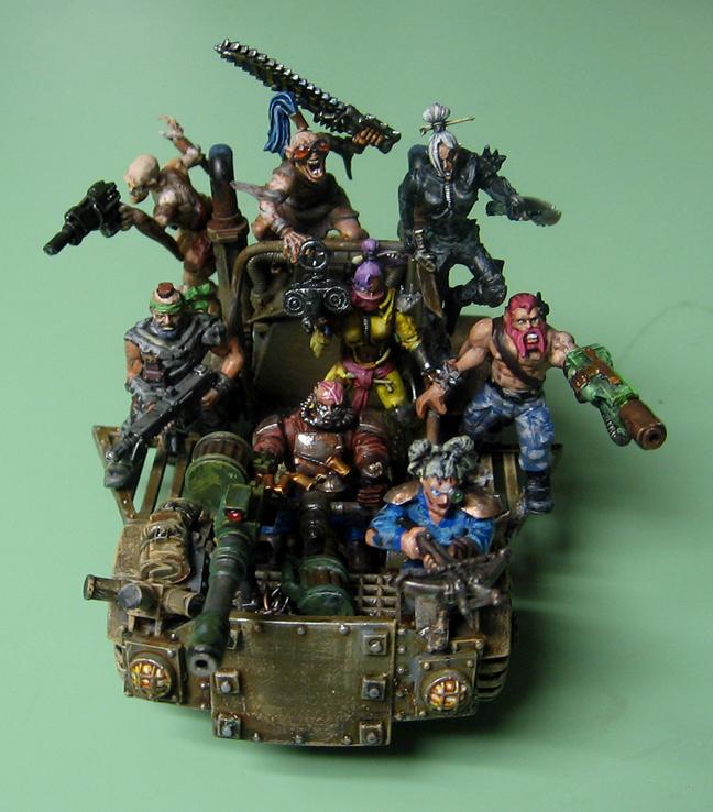 Necromunda, Necromunda Car, Necromunda Gang, Necromunda Vehicle