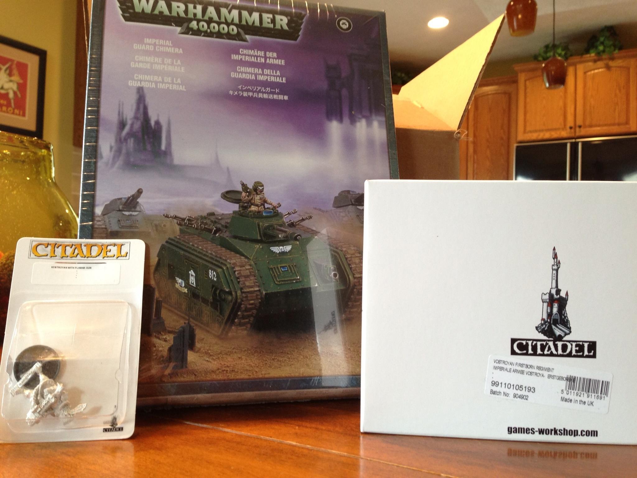Look what arrived the other day! And I have a chimera and 2 plasma and 1 flamer coming as well!