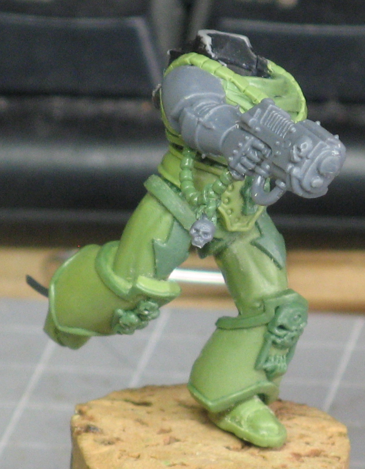 Chaos Space Marines, Conversion, Kharn, Scratch Build, Work In Progress