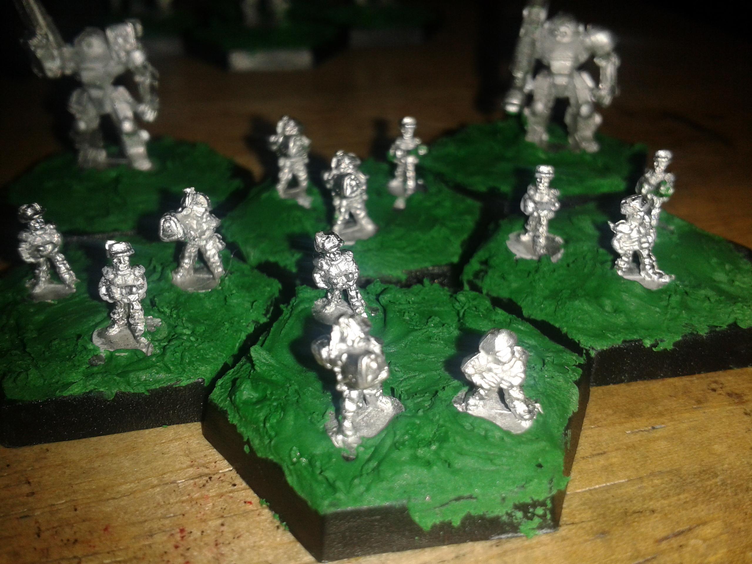 6mm, Sci Fi, 6mm Mixed infantry