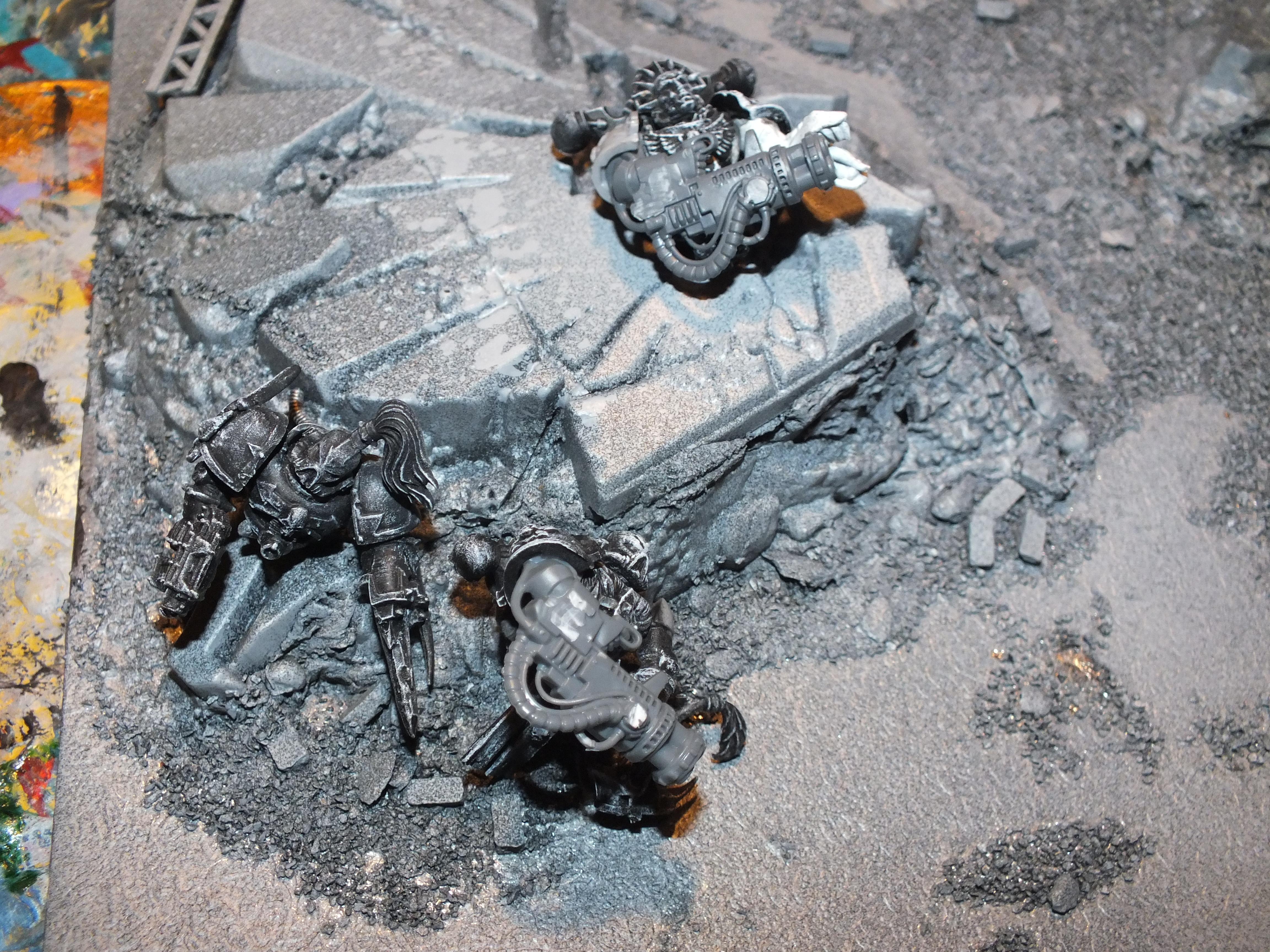 Terrain, Slaanesh corpses WIP