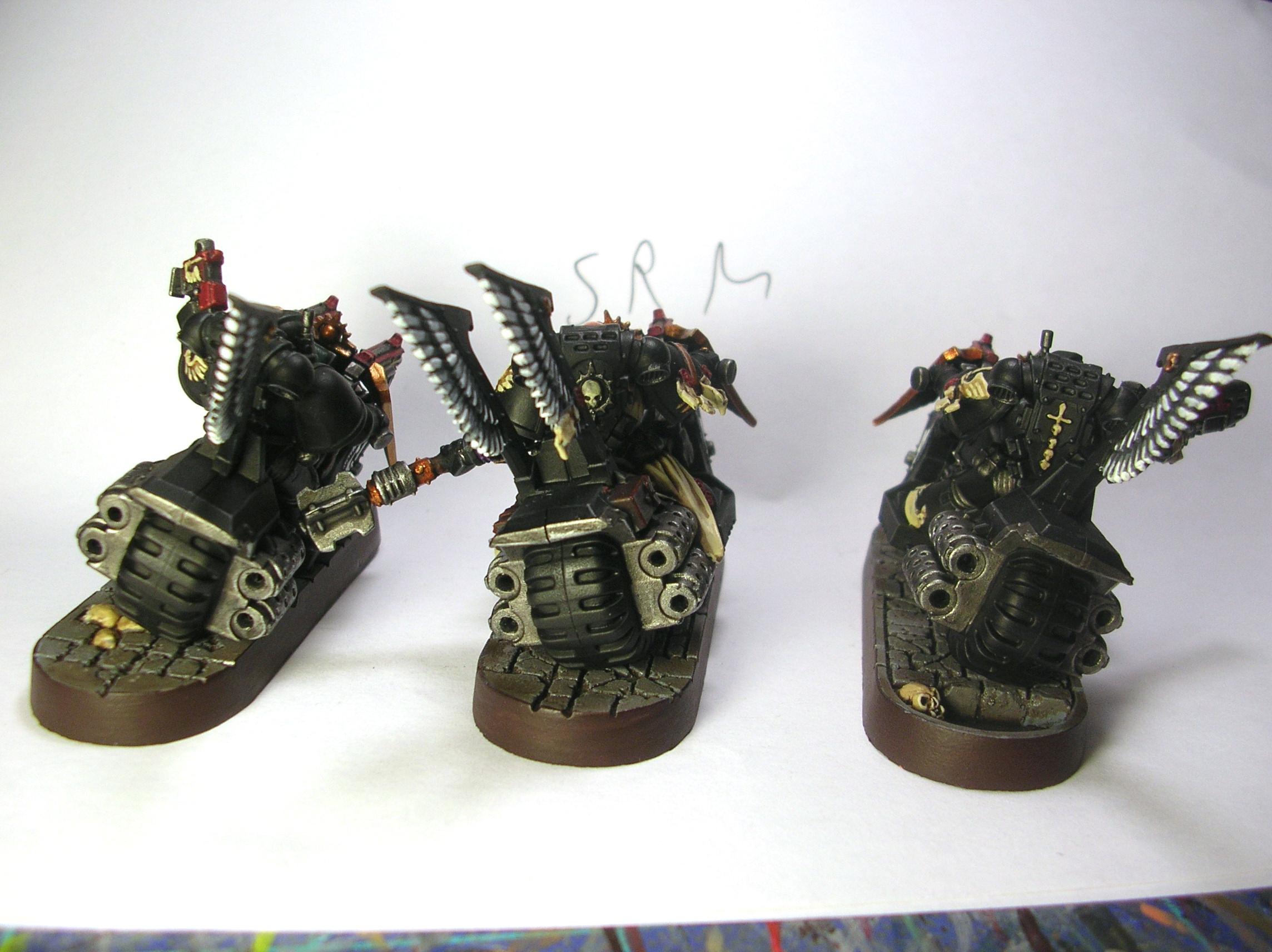 Bike, Dark Angels, Ravenwing, Space Marines