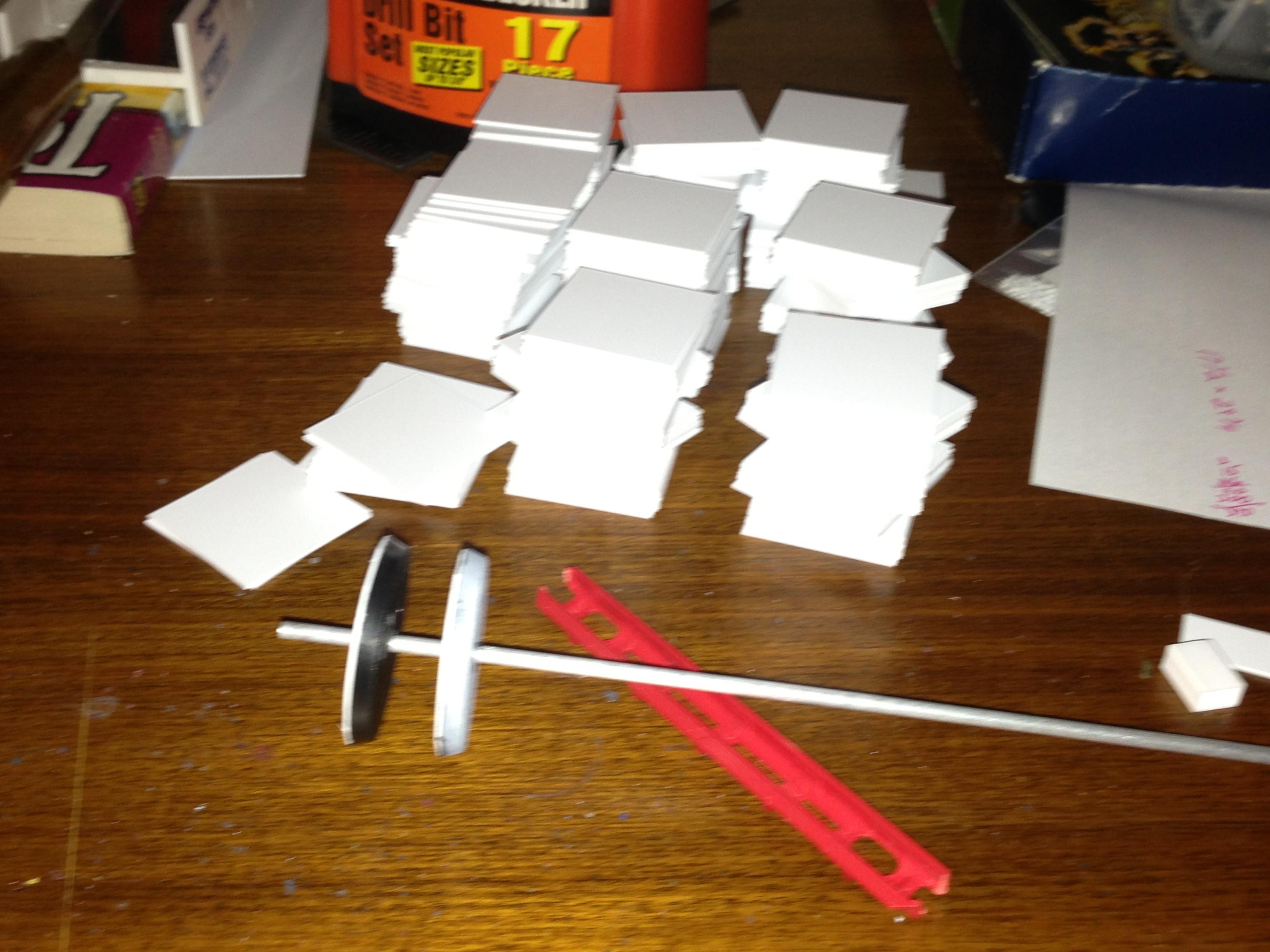 Squares cut