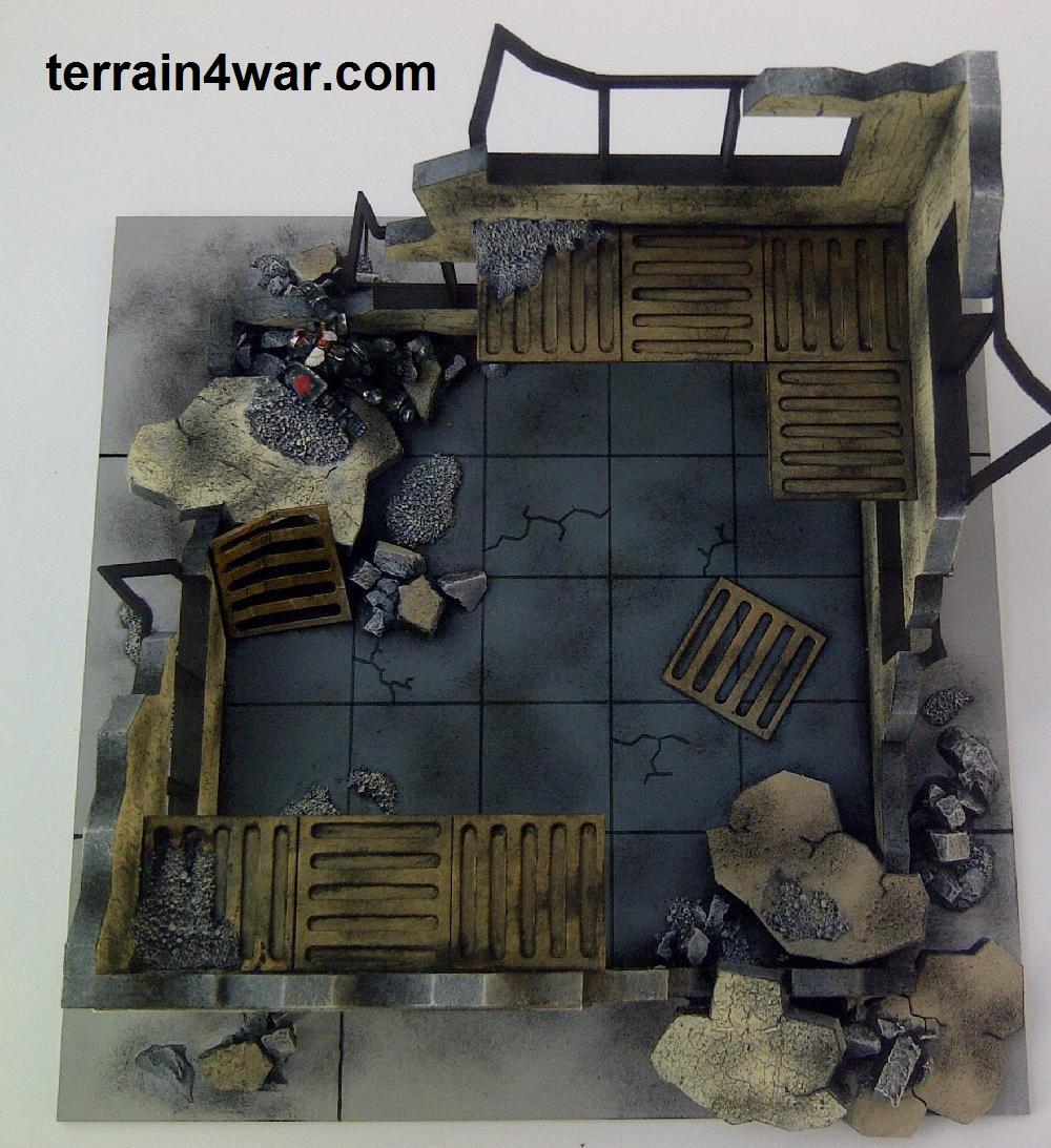 Buildings, City, Ruin, Terrain, Terrain4war, Warhammer 40,000