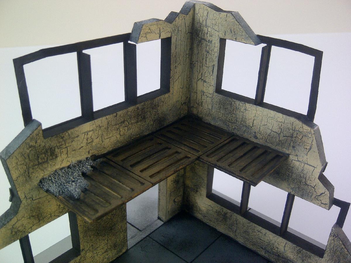 Buildings, City, Ruin, Terrain, Terrain4war, Warhammer 40,000