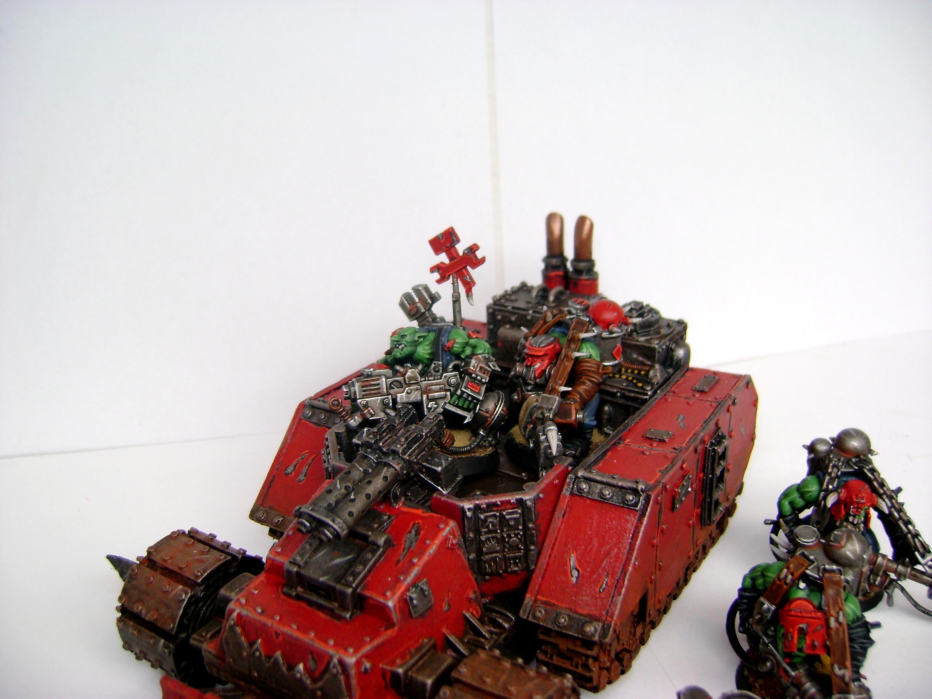 Forge World, Orks, Truck with burna closeup