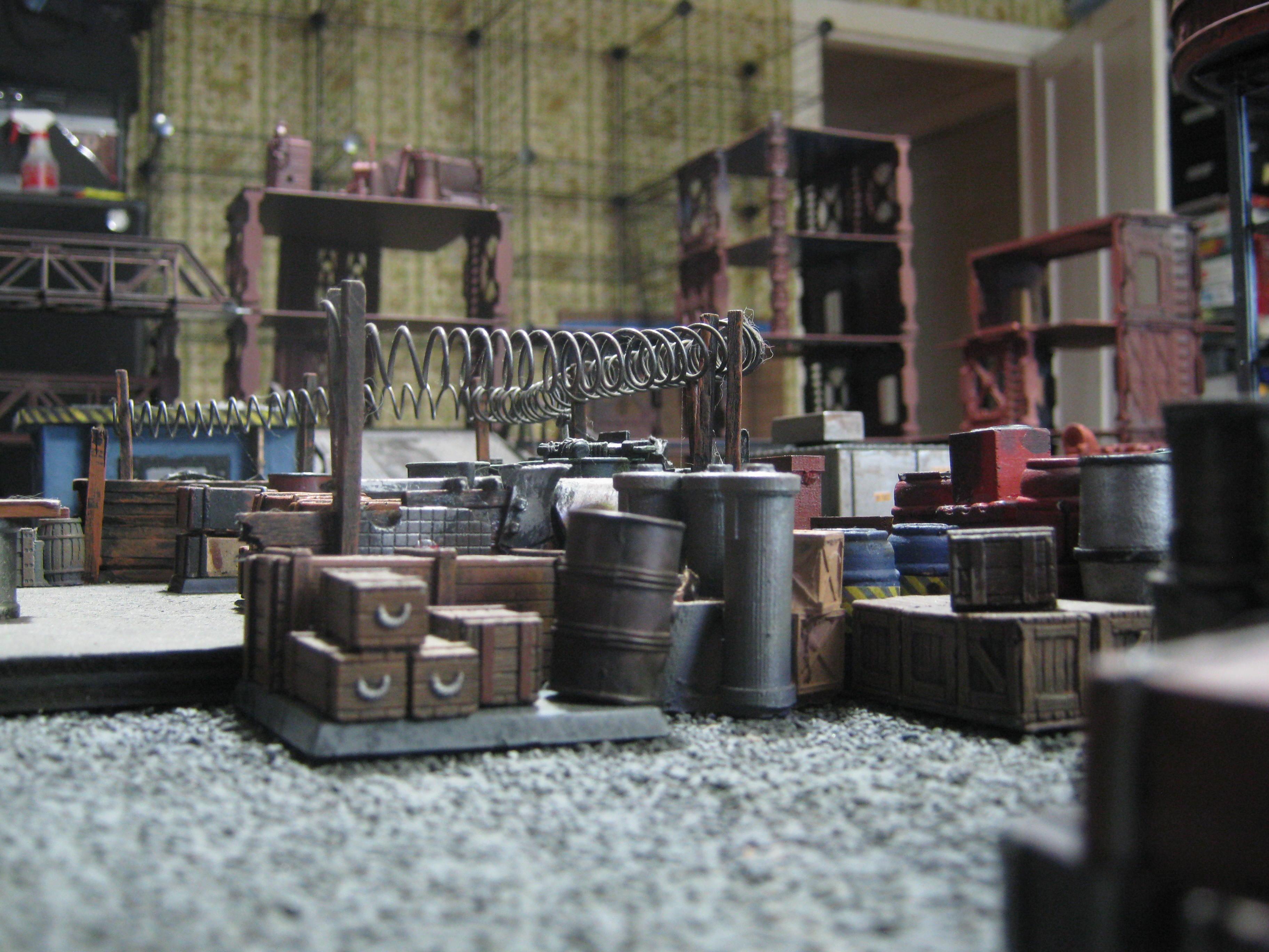 Necromunda, Scratch Build, Terrain