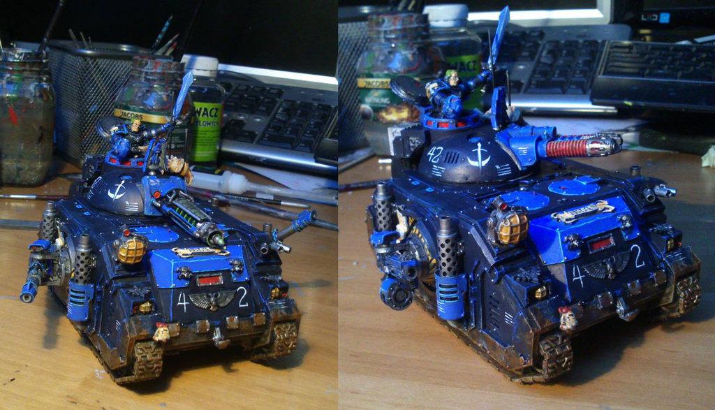 Executioner, Predator, Space Marines