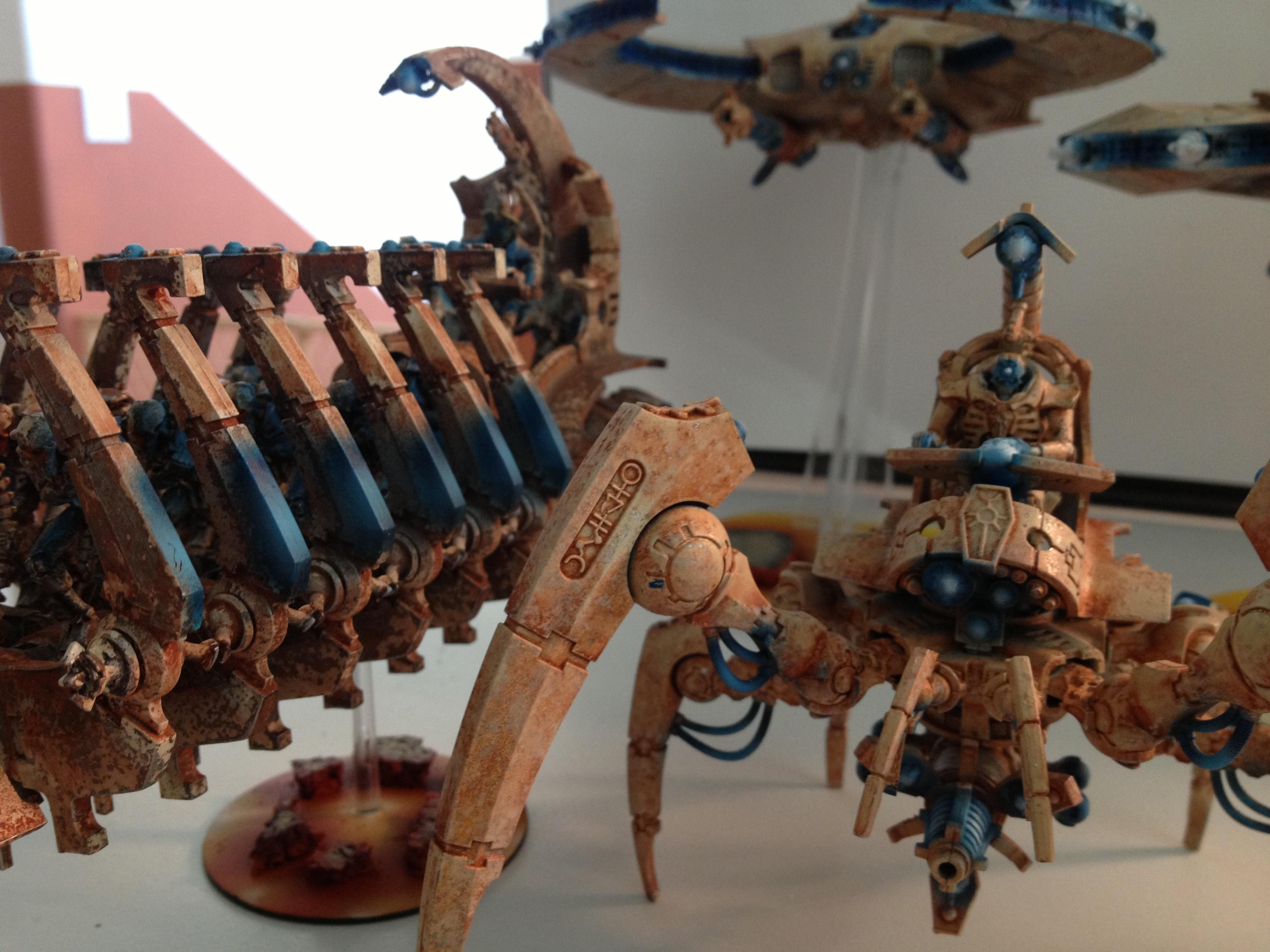 Blue, Egyptian, Necrons, Sandy, Tan