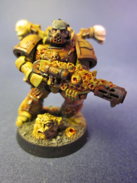 Chaos, Conversion, Death Guard, Nurgle, Plague, Space Marines