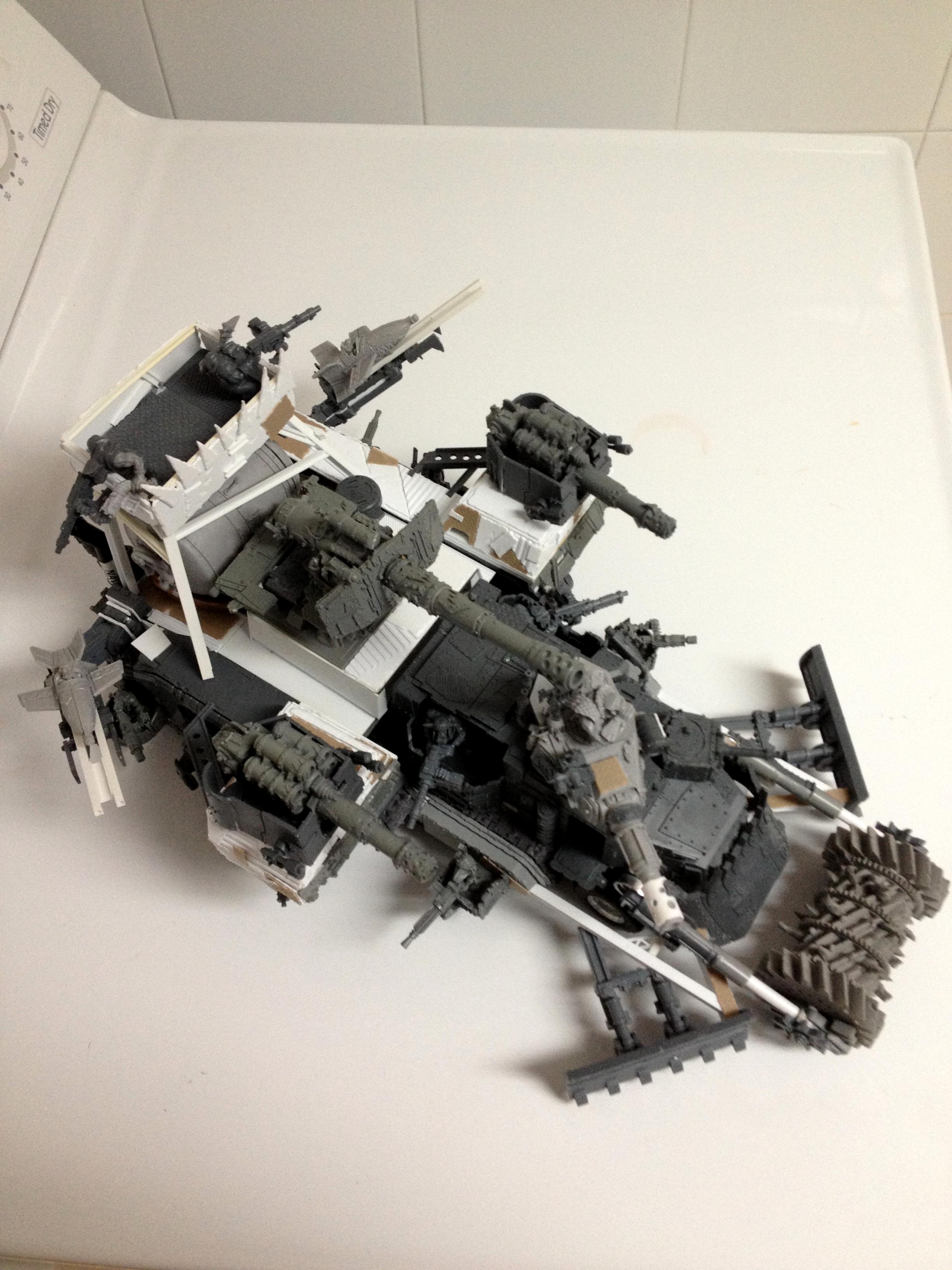 Battle Fortress, Battlewagon, Custom, Orks, Super-heavy