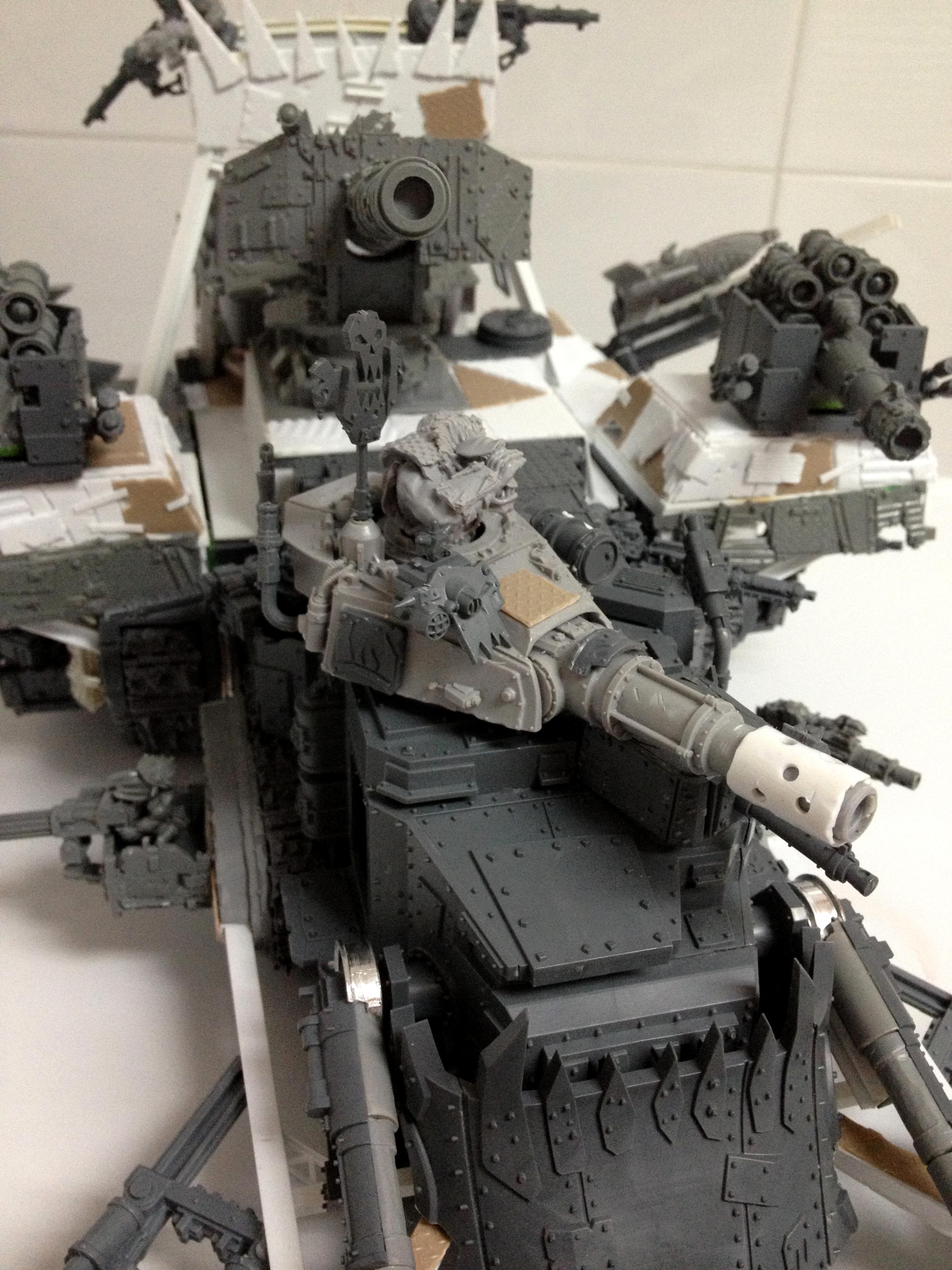 Battle Fortress, Battlewagon, Custom, Orks, Super-heavy