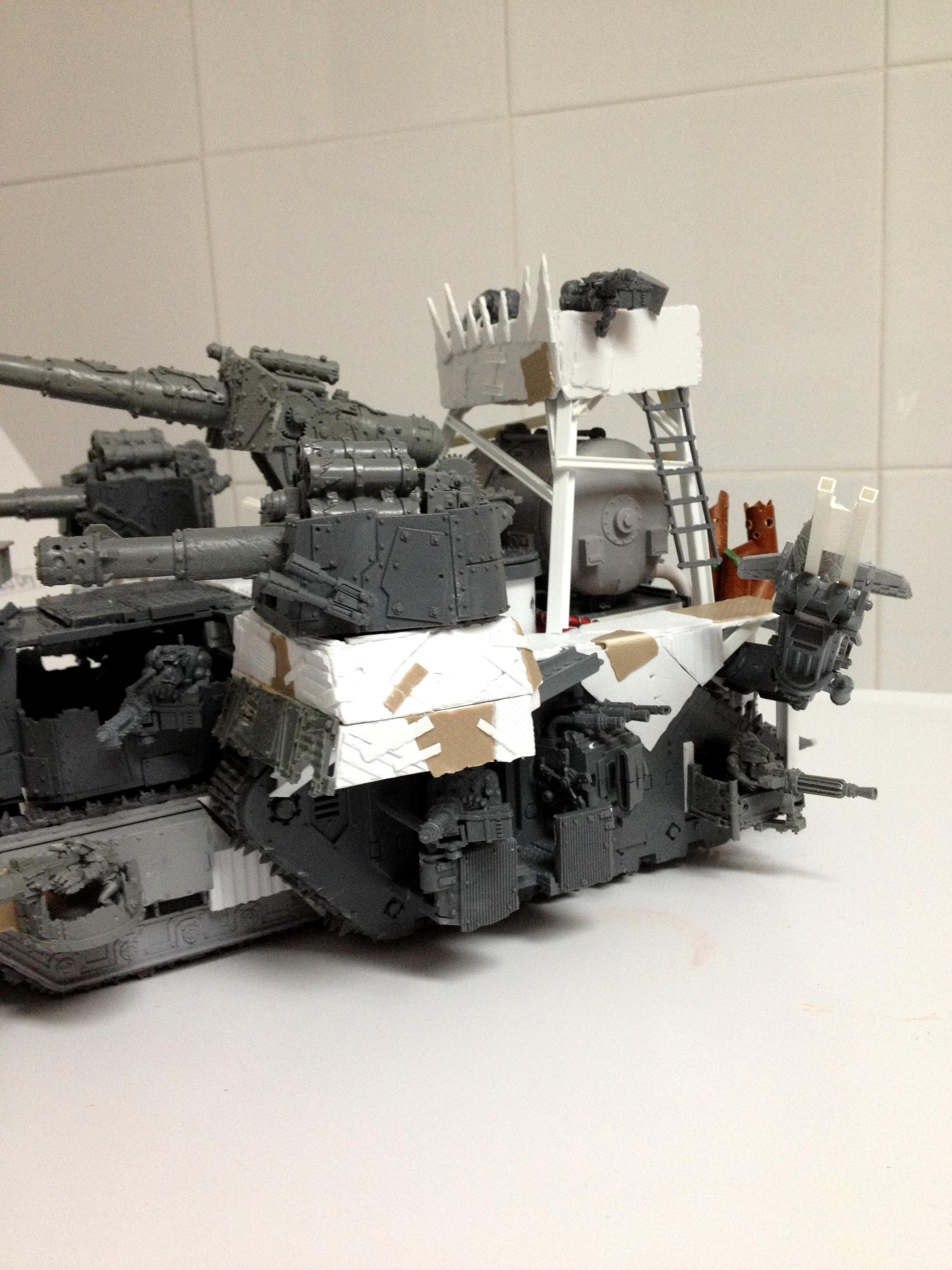 Battle Fortress, Battlewagon, Custom, Orks, Super-heavy