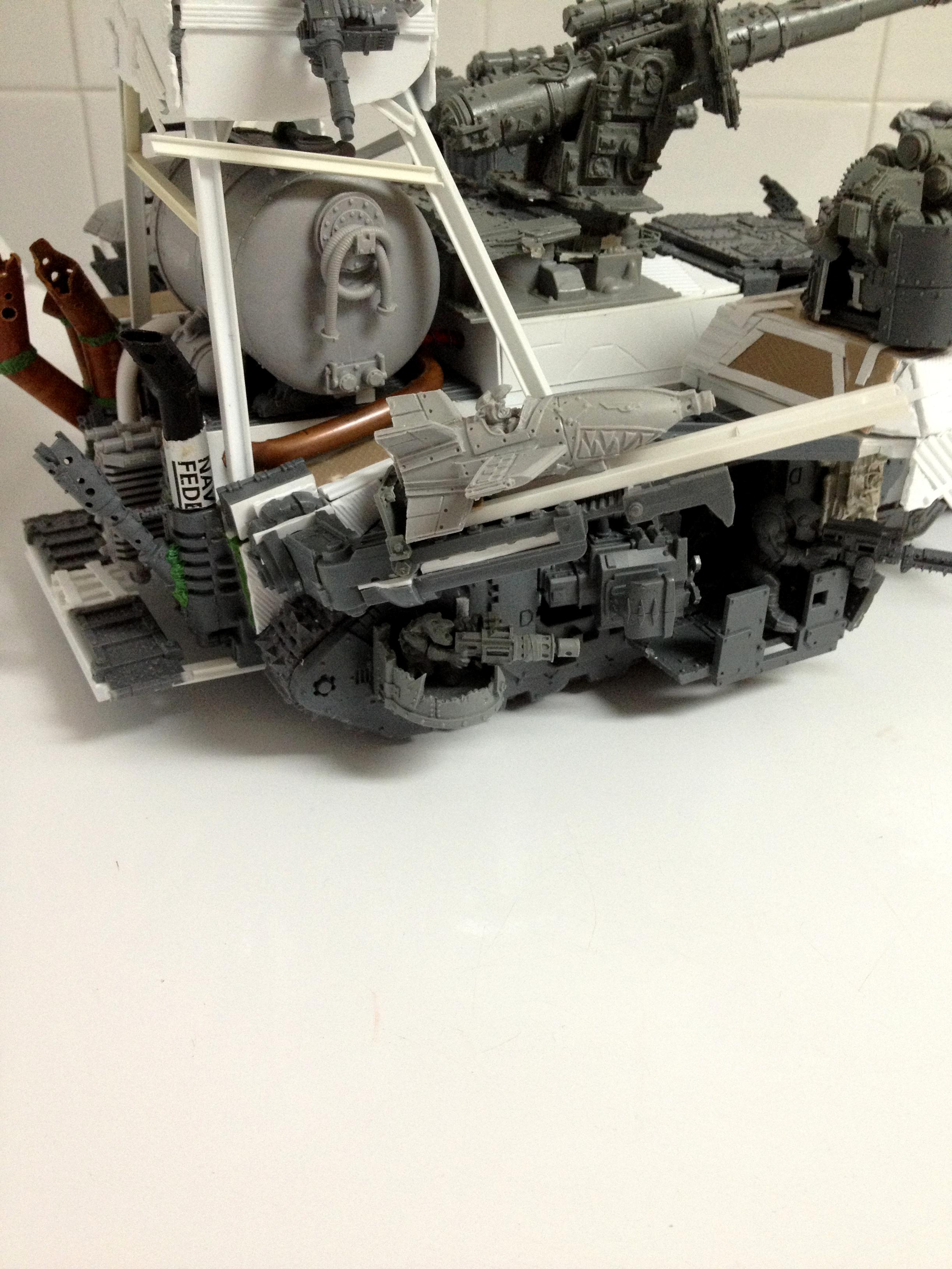 Battle Fortress, Battlewagon, Custom, Orks, Super-heavy