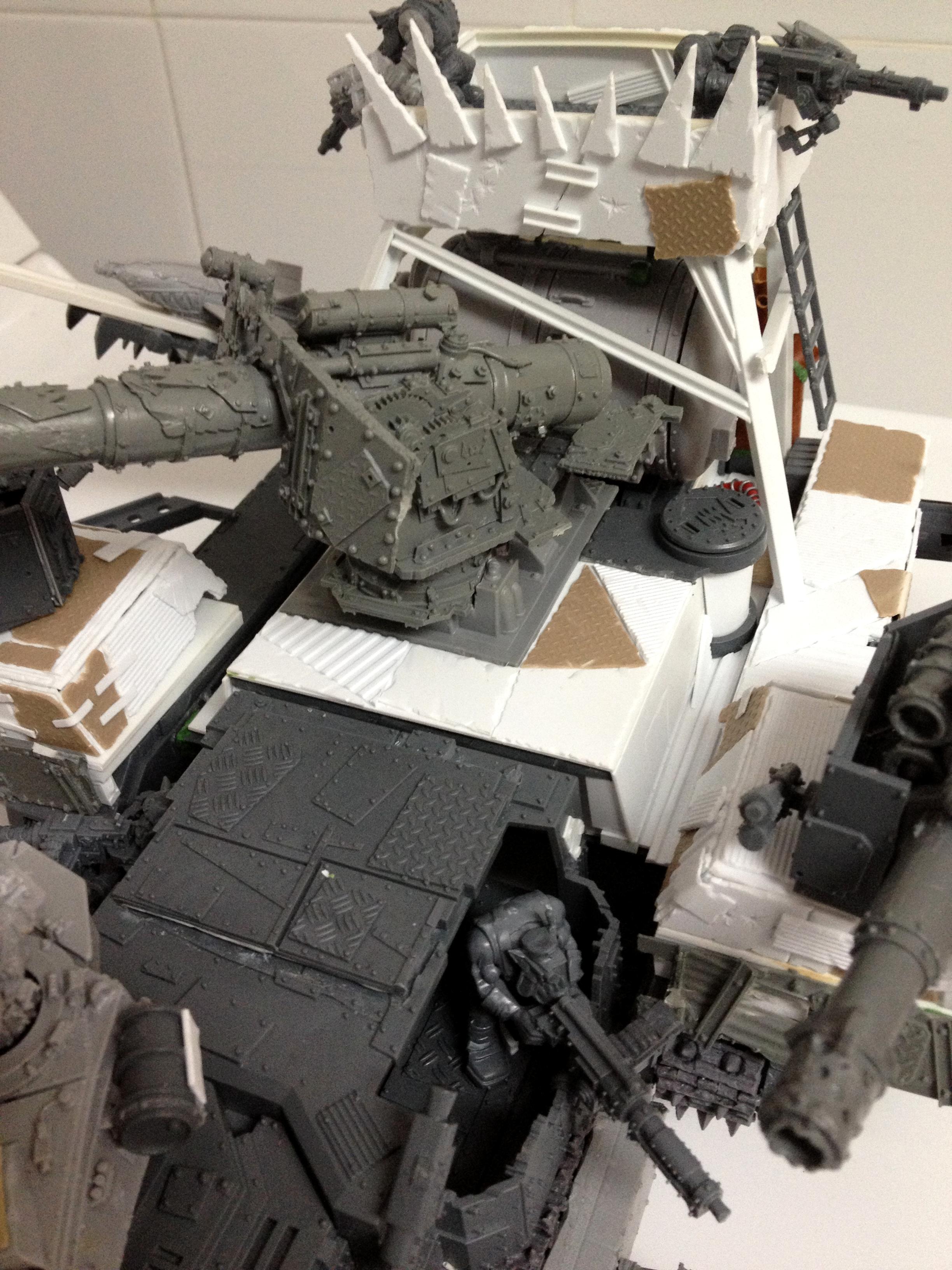 Battle Fortress, Battlewagon, Custom, Orks, Super-heavy