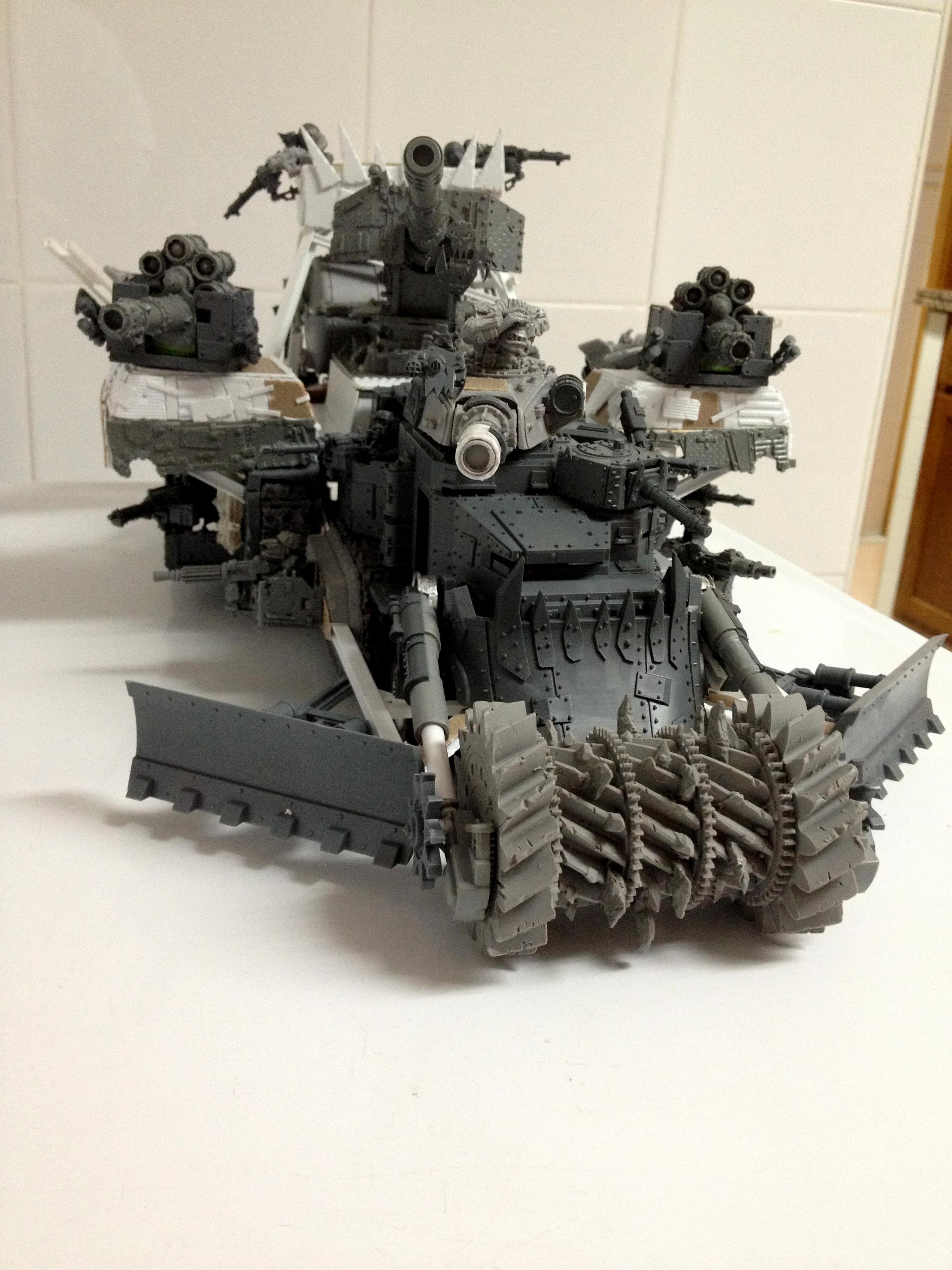 Battle Fortress, Battlewagon, Custom, Orks, Super-heavy