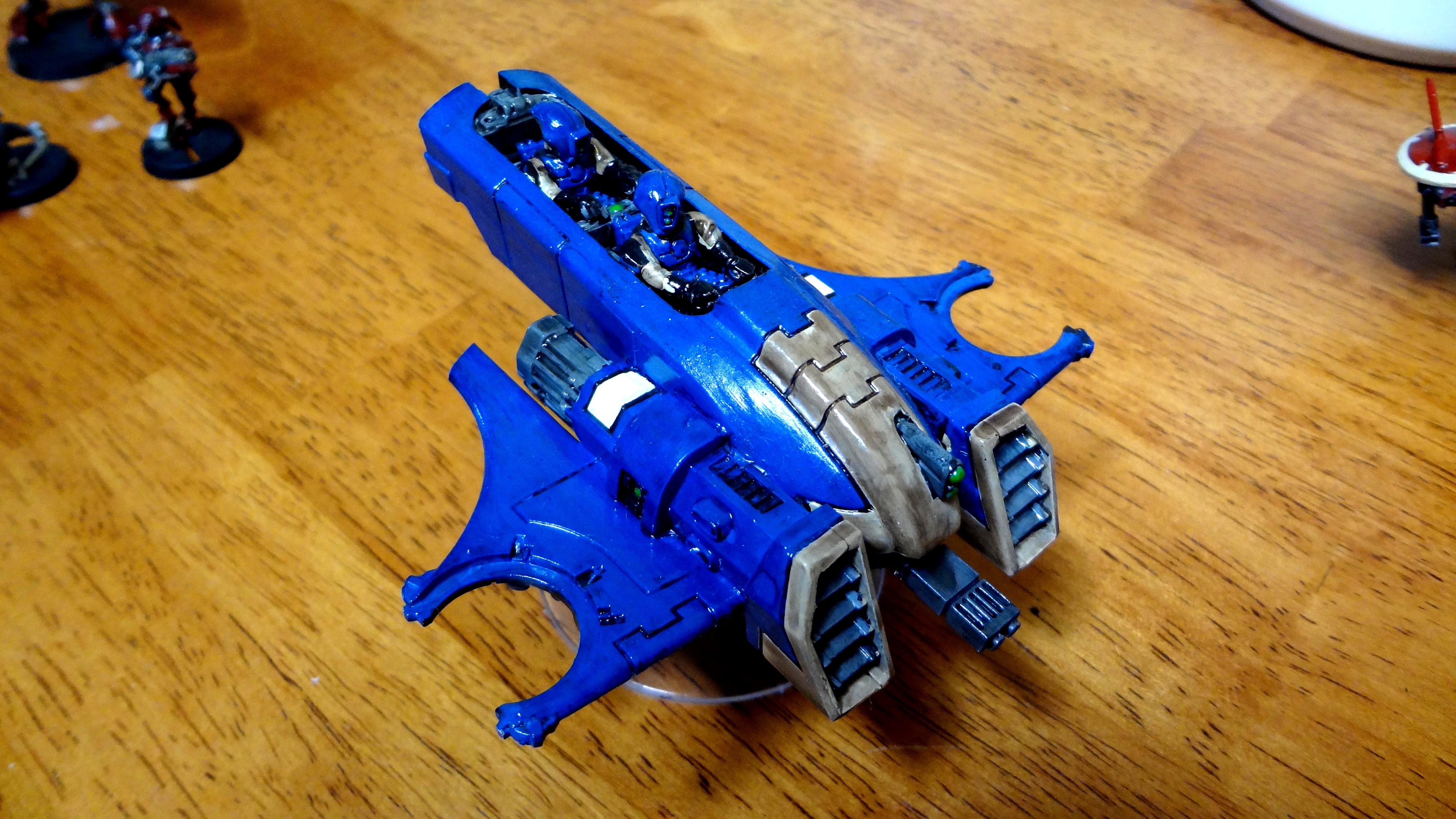 Blue, Drones, Fast Attack, Piranhas, Red, Tan, Tau, Warhammer 40,000, White