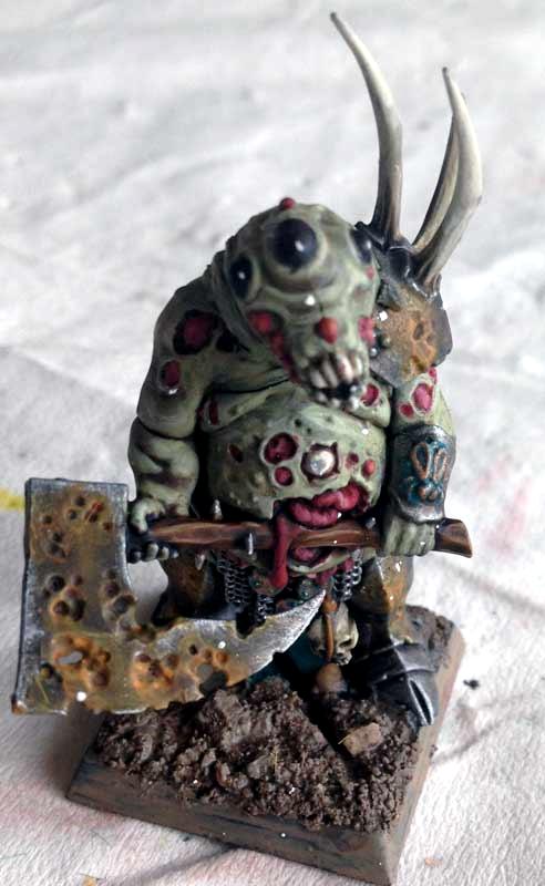 Daemons, Demons Of Chaos, Herald, Nurgle