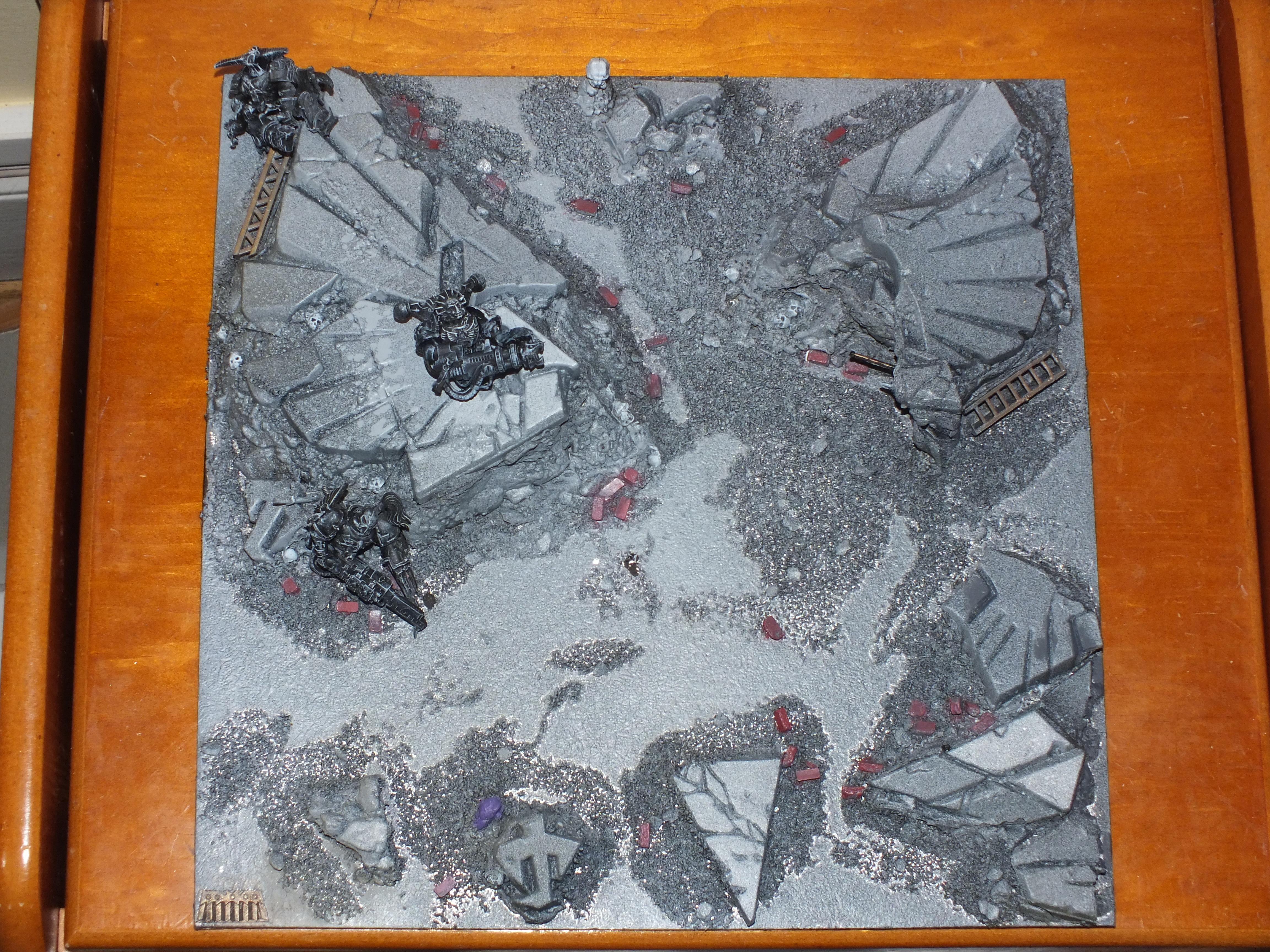 Terrain, Broken Aquila WIP 4a