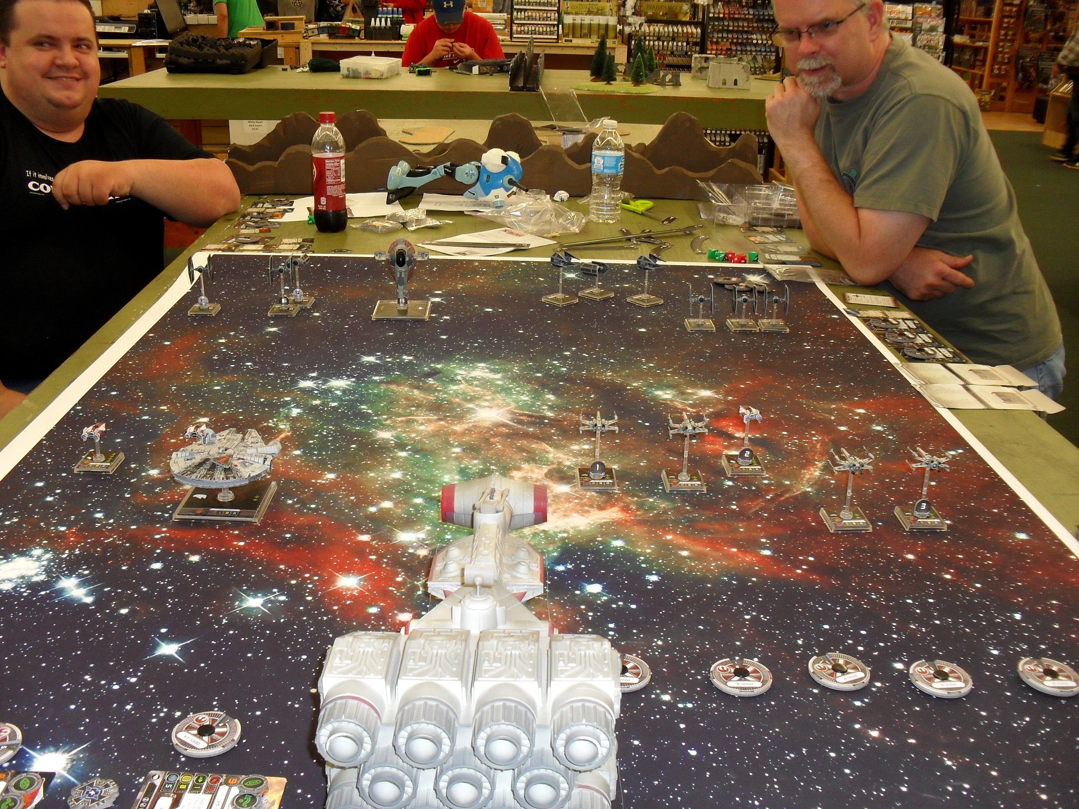 X-Wing, Xwing, Game 1 Turn 1