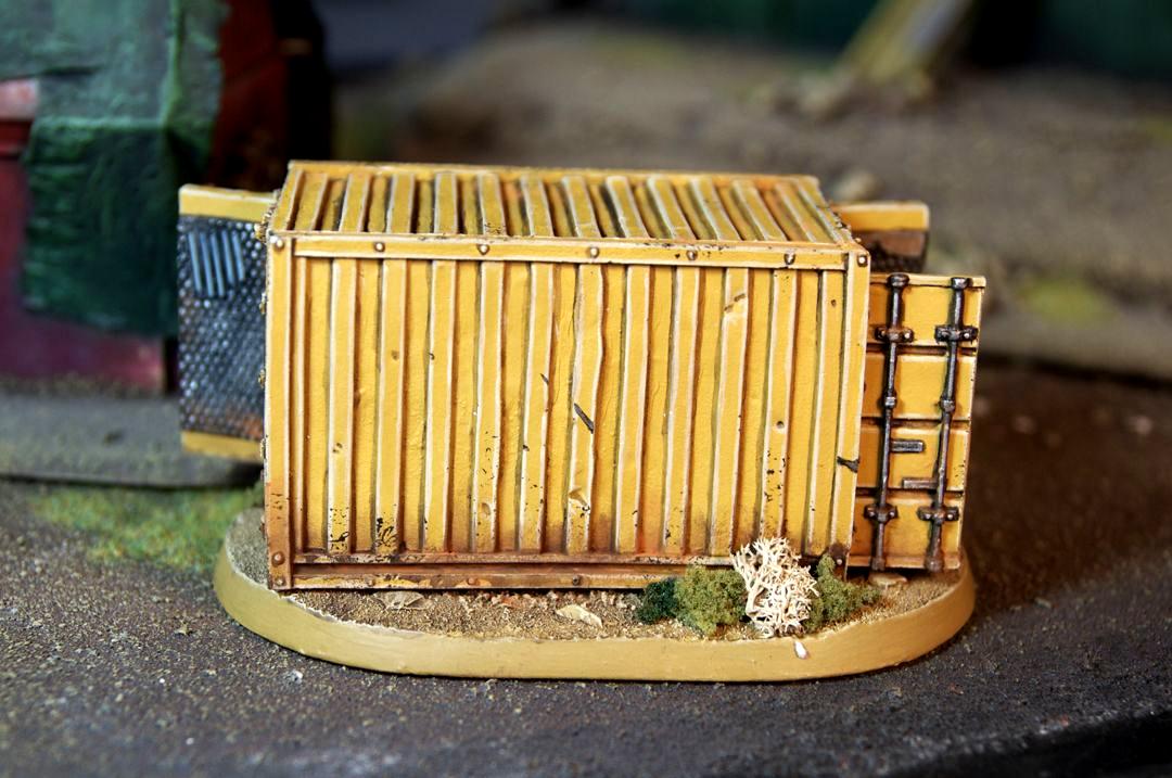 Shipping Container, Storage Container, Weathered Storage Container, Wreck-age